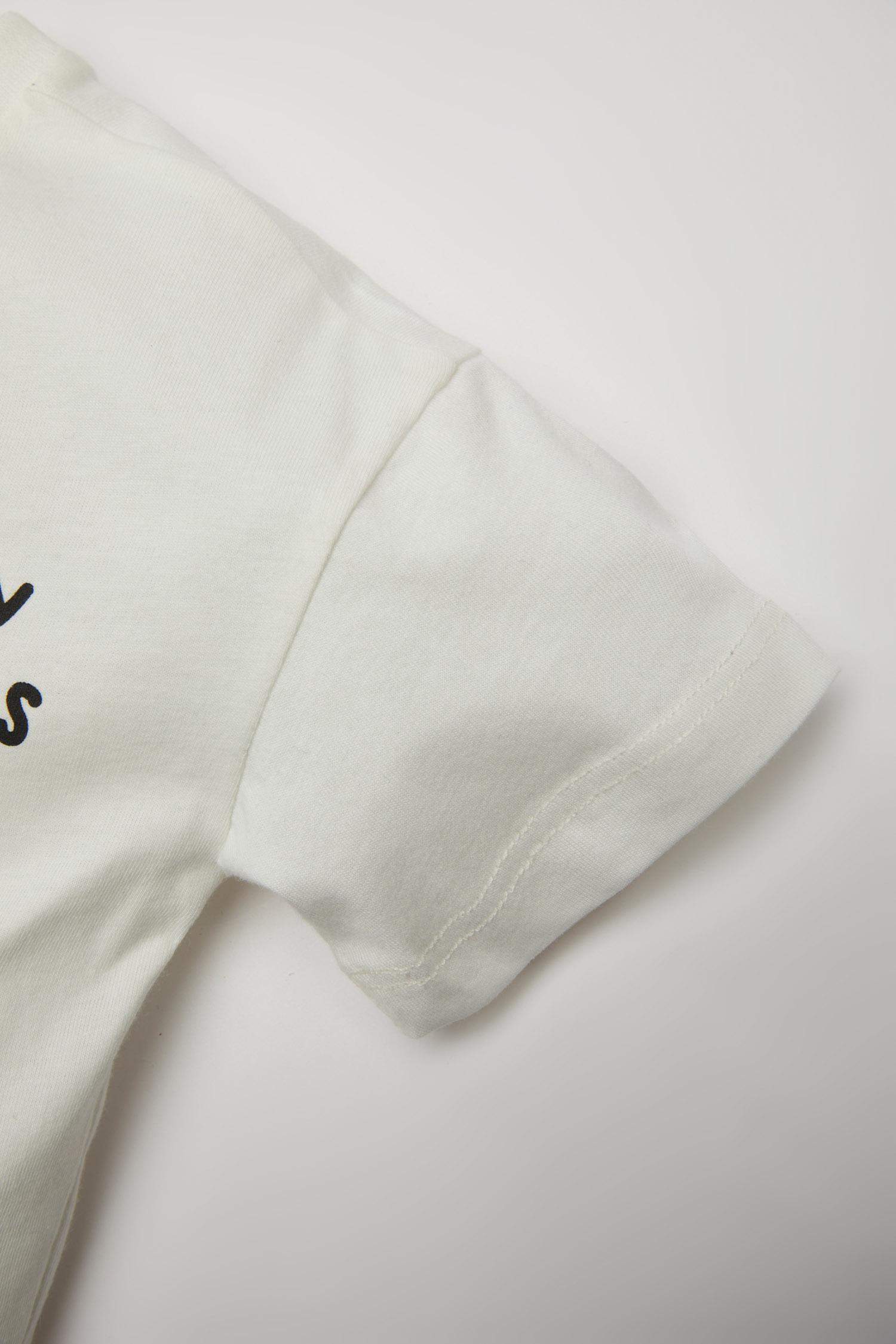 تيشيرت نص كم ولادي قصة عادية بطبعة حيوانات