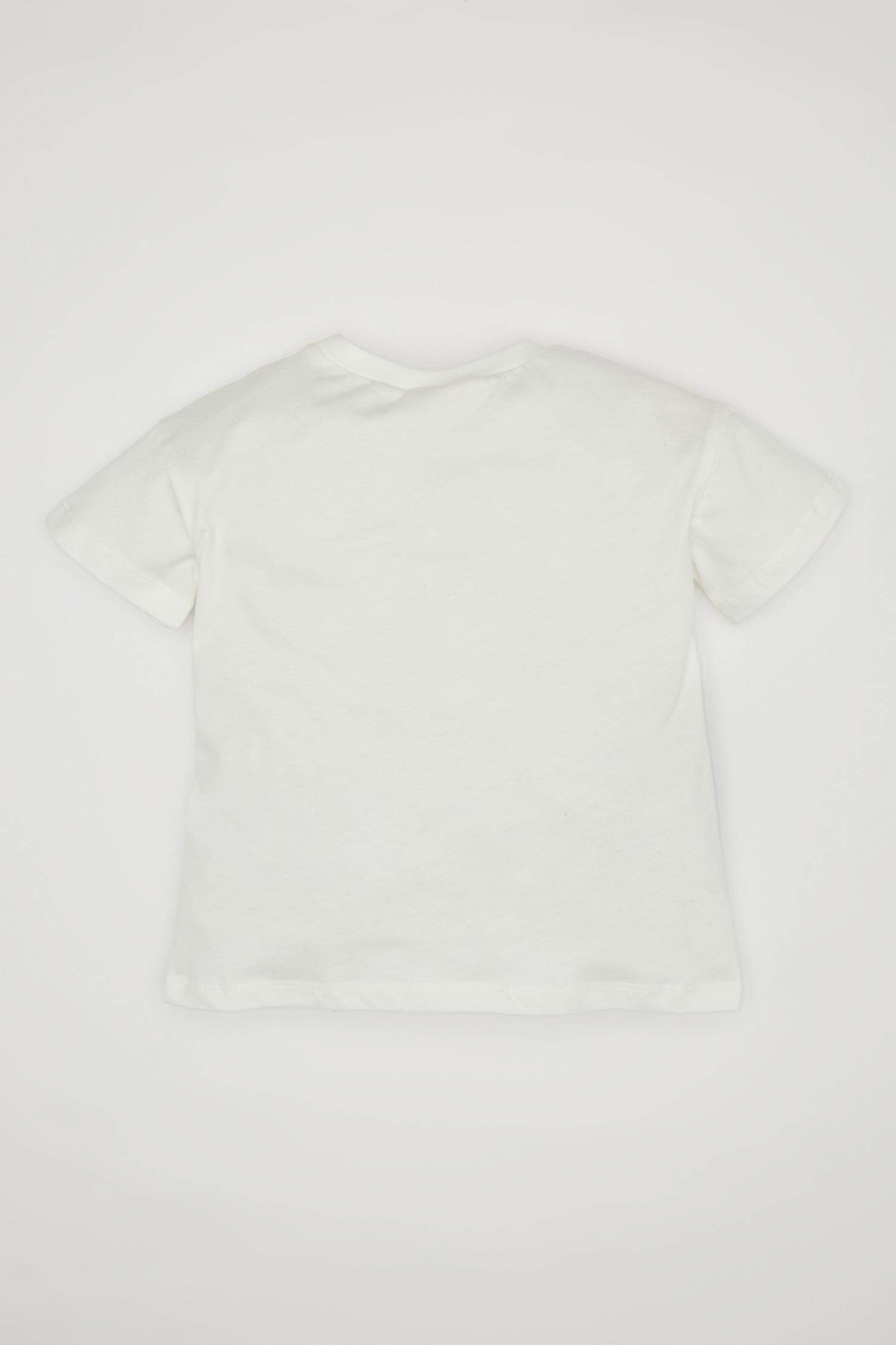 تيشيرت نص كم ولادي قصة عادية بطبعة حيوانات