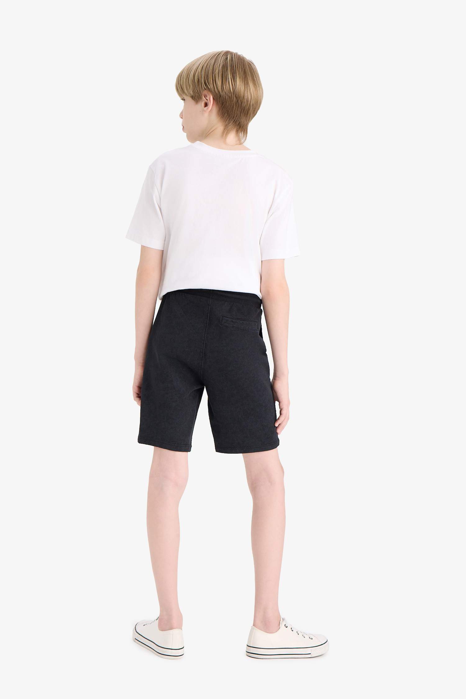 Boy Sweatshirt Fabric Shorts