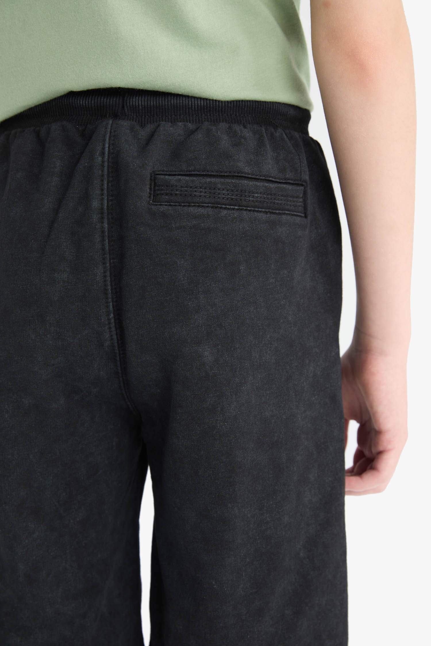 Erkek Çocuk Beli Lastikli Baskılı Şort