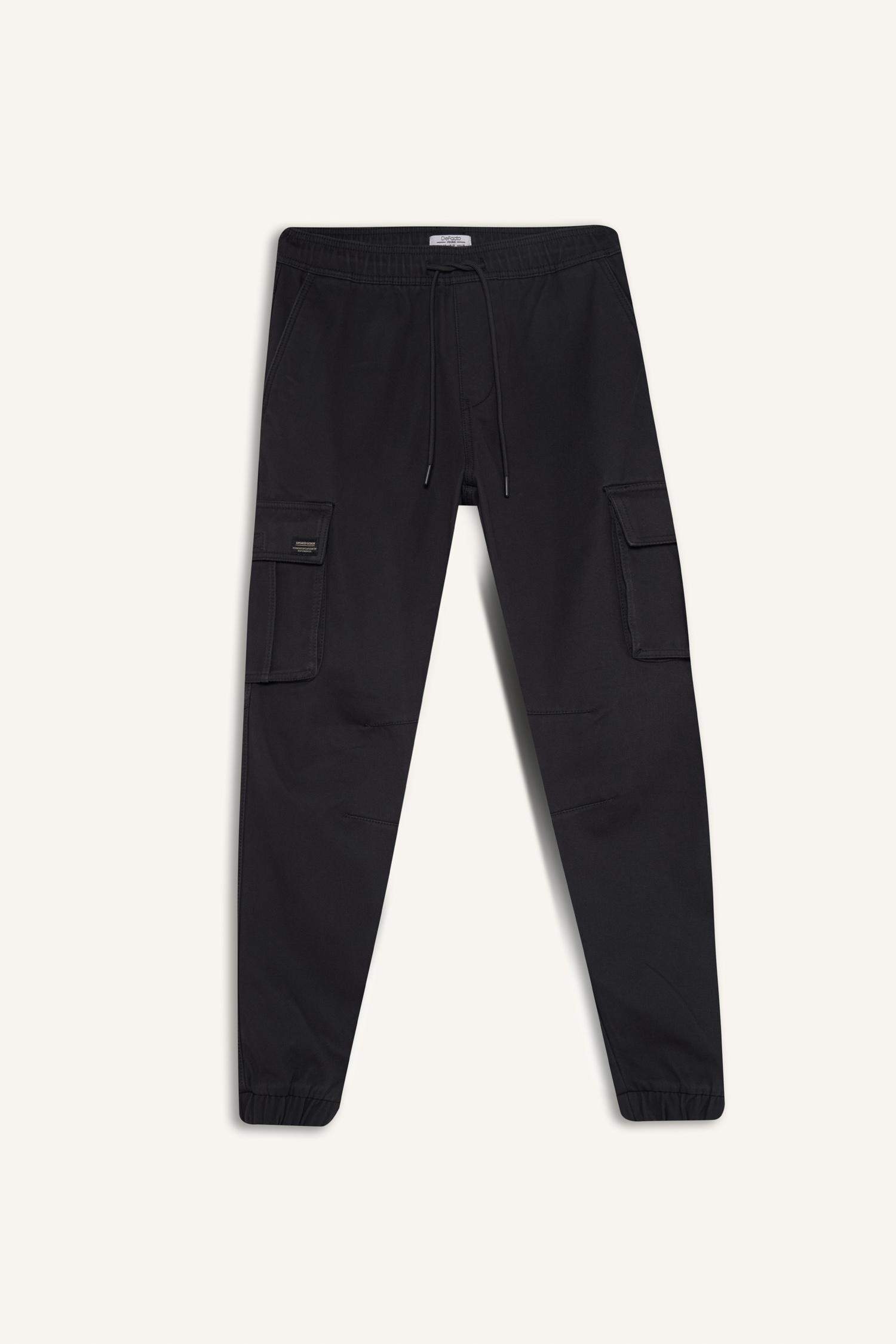 Джоггеры с карманами стандартного кроя