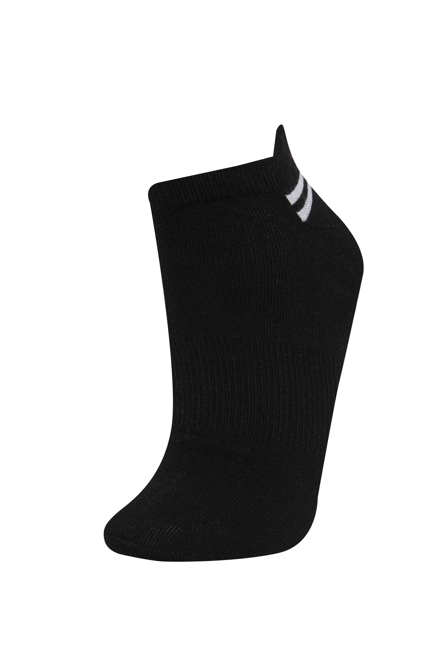 Kadın 3'lü Pamuklu Patik Çorap