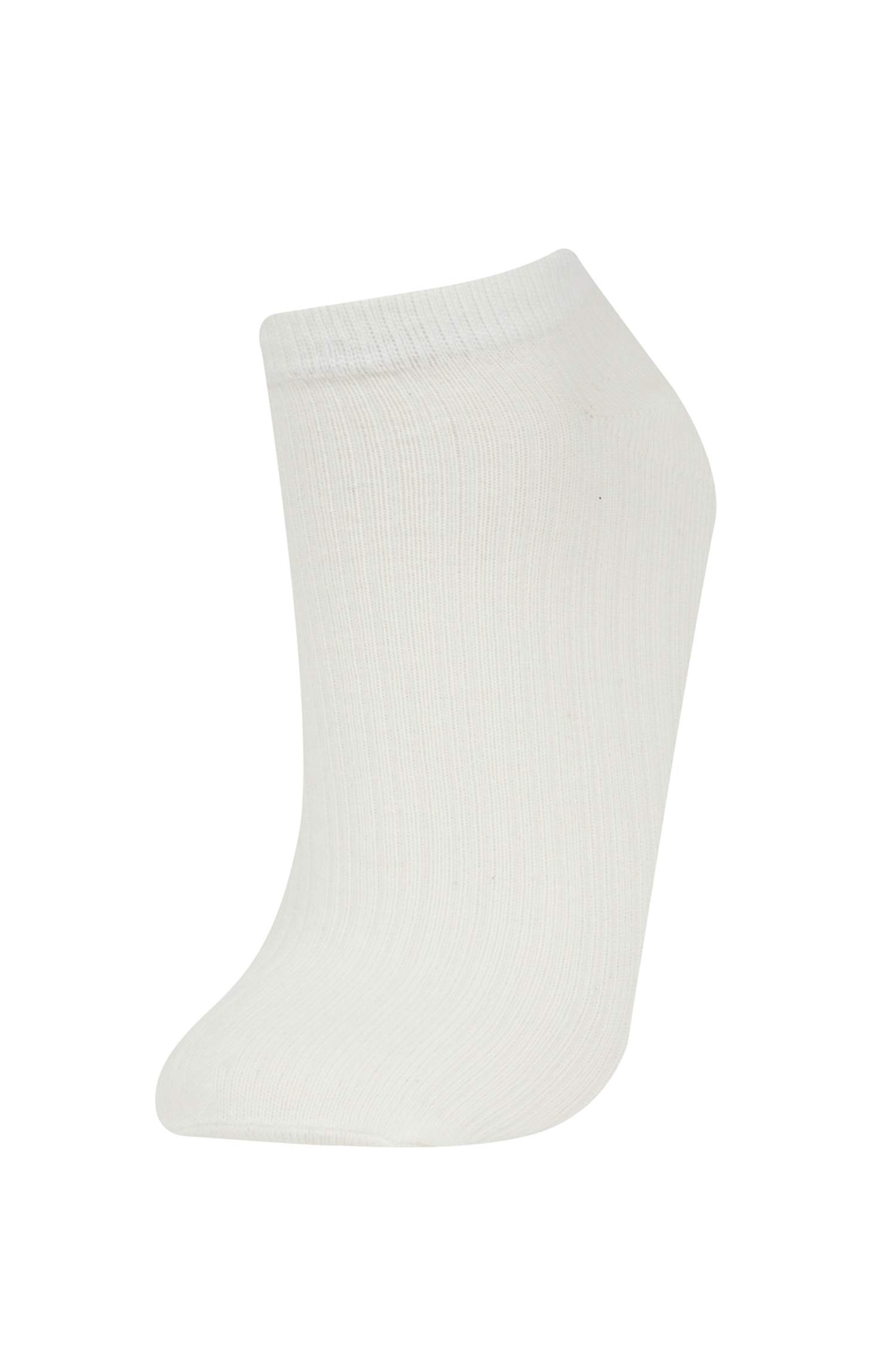 Kadın 3'lü Pamuklu Patik Çorap