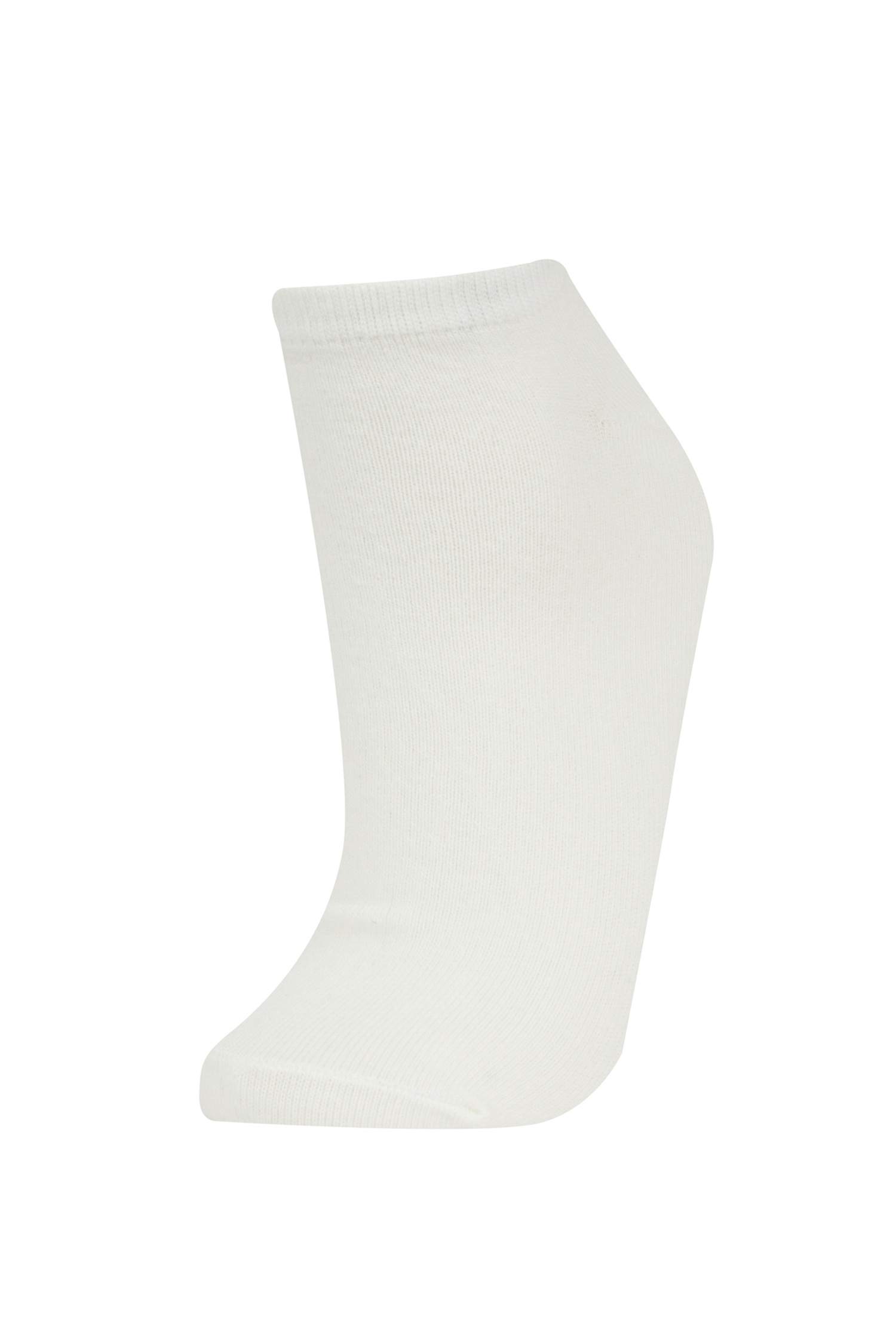 Kadın 5'li Pamuklu Patik Çorap