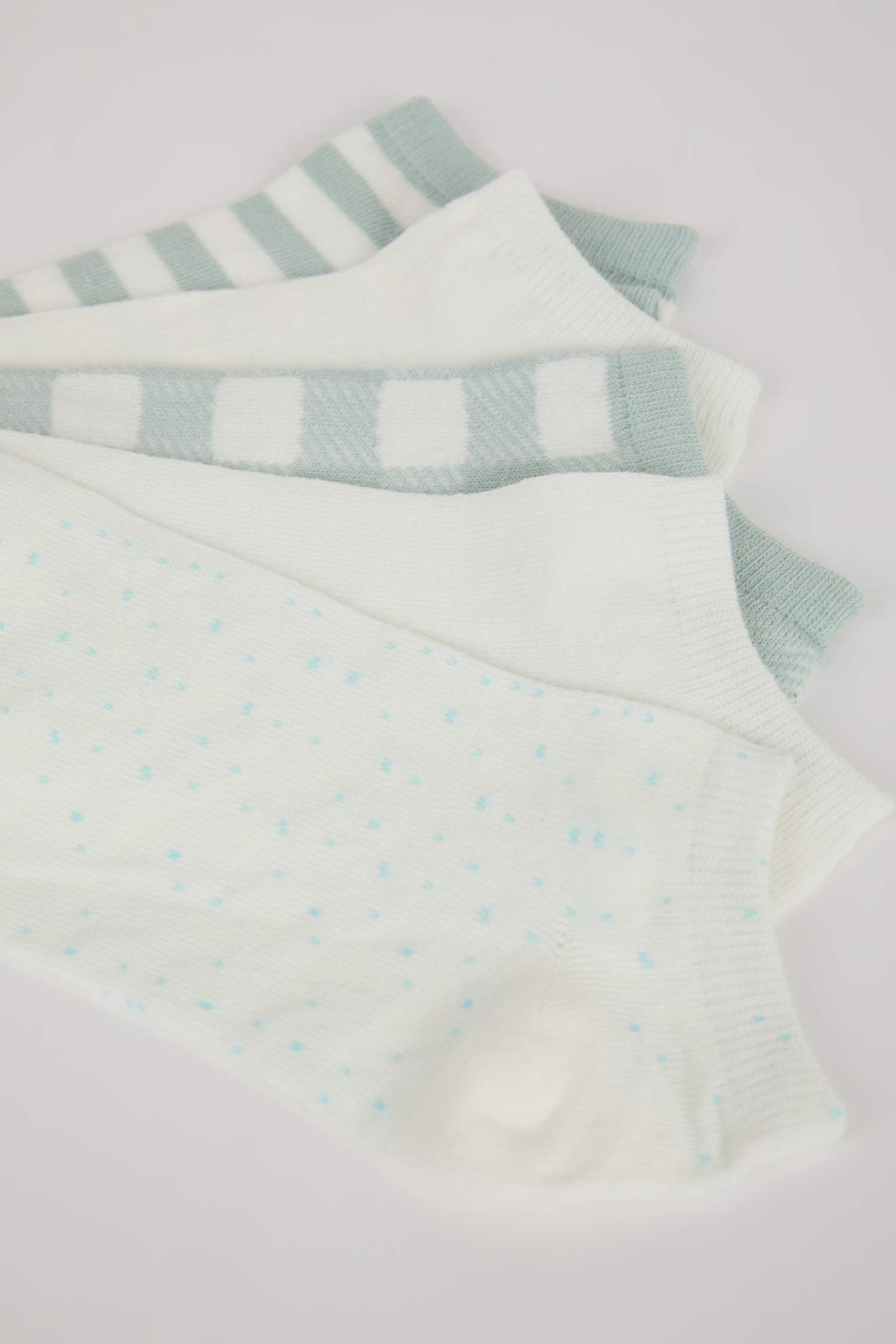 Короткие носки из хлопка, 5 пар