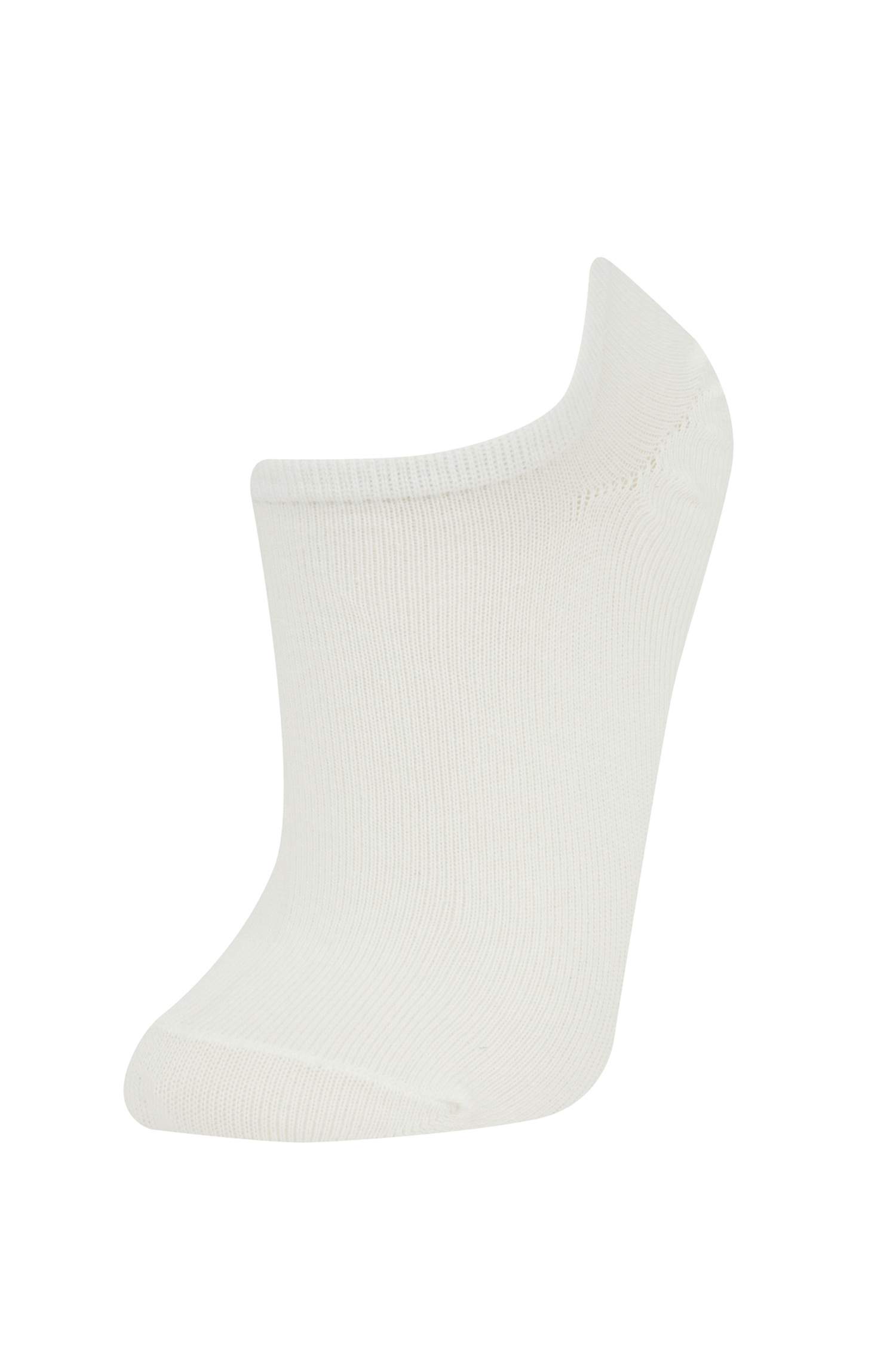 Kadın Görünmez 3'lü Pamuklu Sneaker Çorap