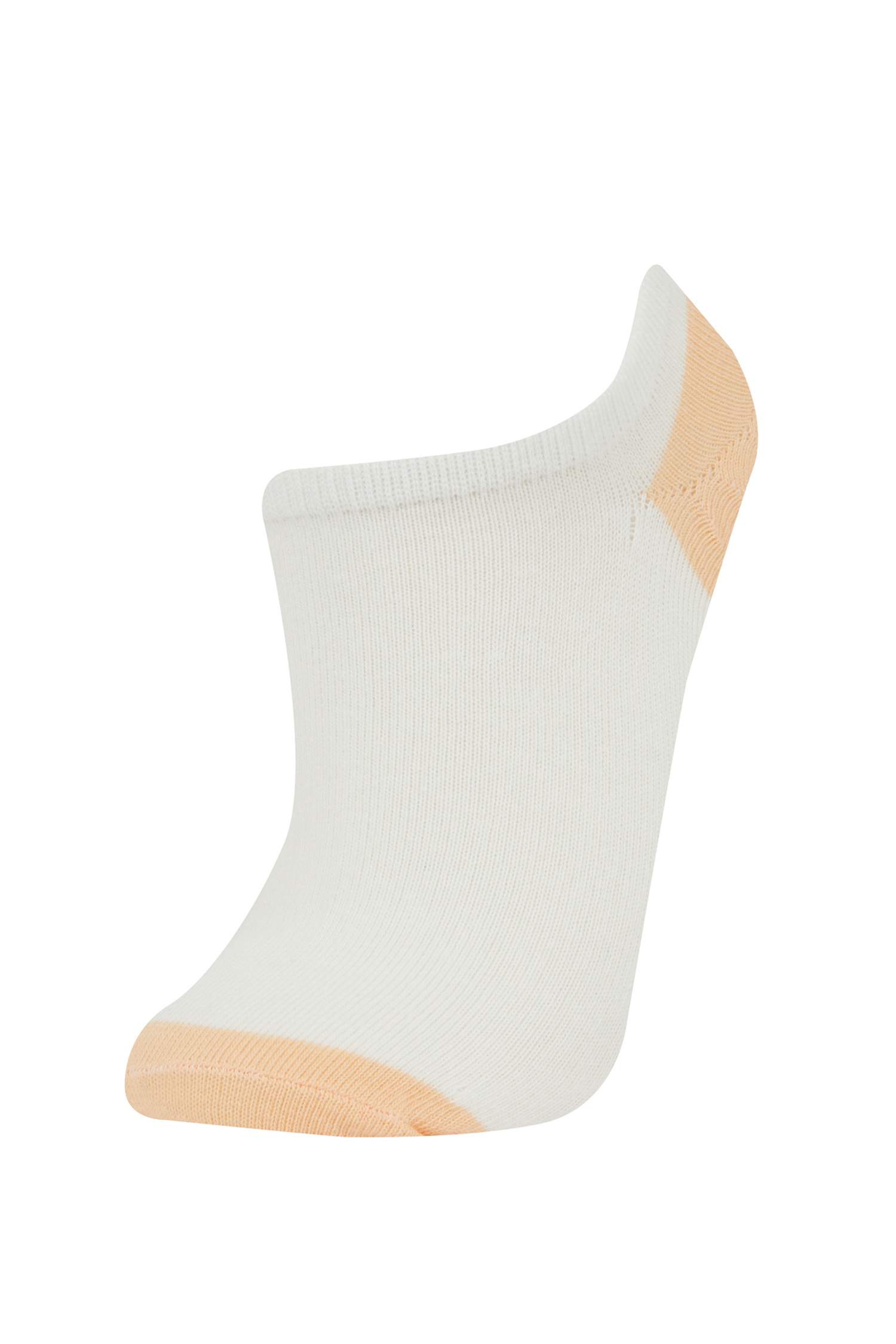 Kadın Görünmez 3'lü Pamuklu Sneaker Çorap