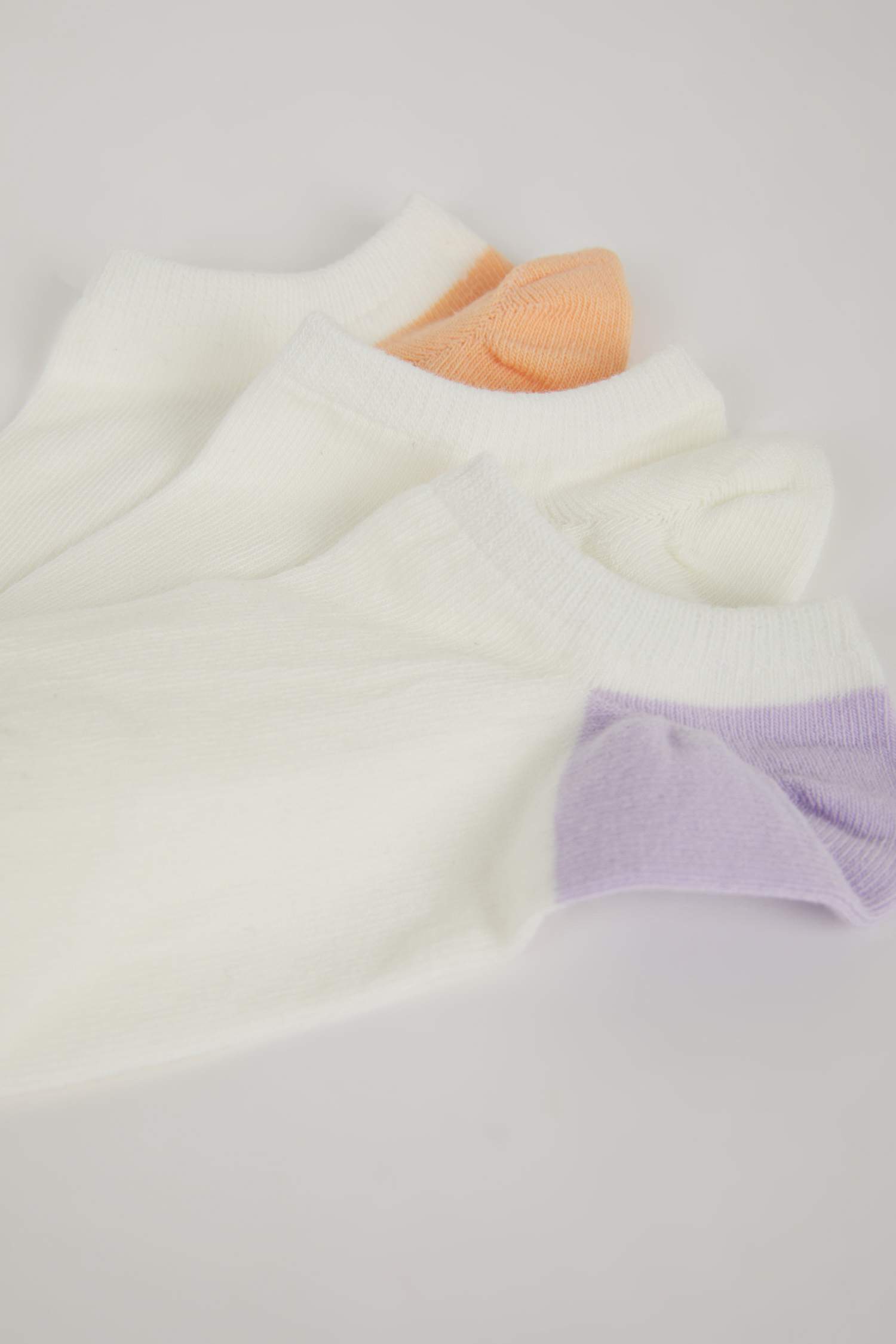 Kadın Görünmez 3'lü Pamuklu Sneaker Çorap