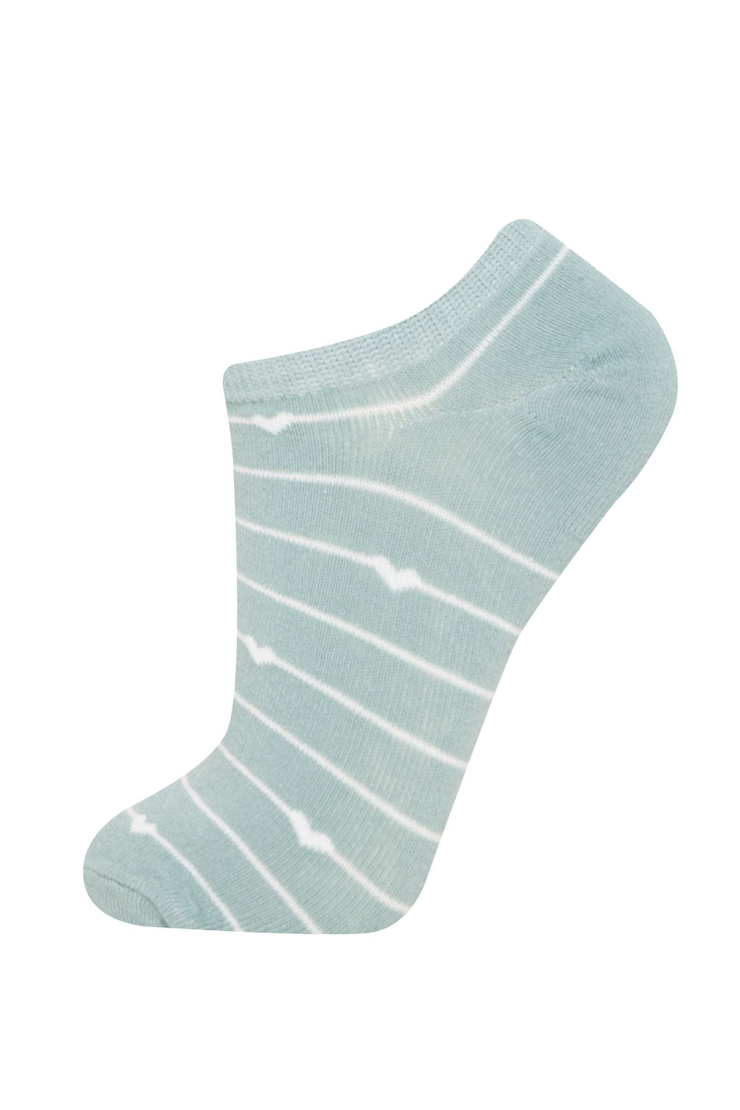 Lot de 3 paires de Chaussettes Courtes en Coton pour Femme