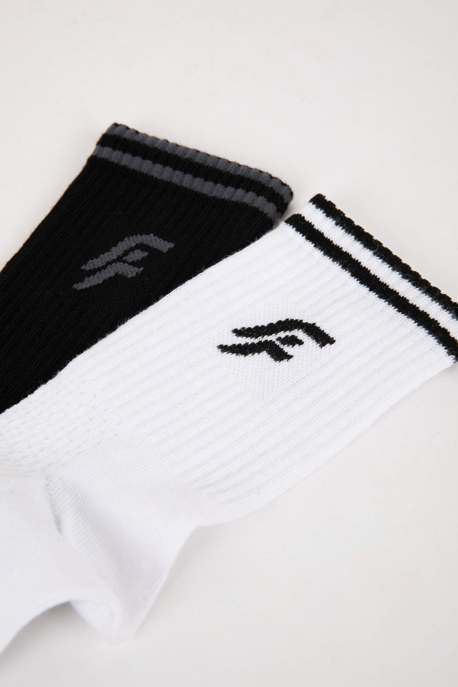 Kadın 2'li Pamuklu Uzun Çorap