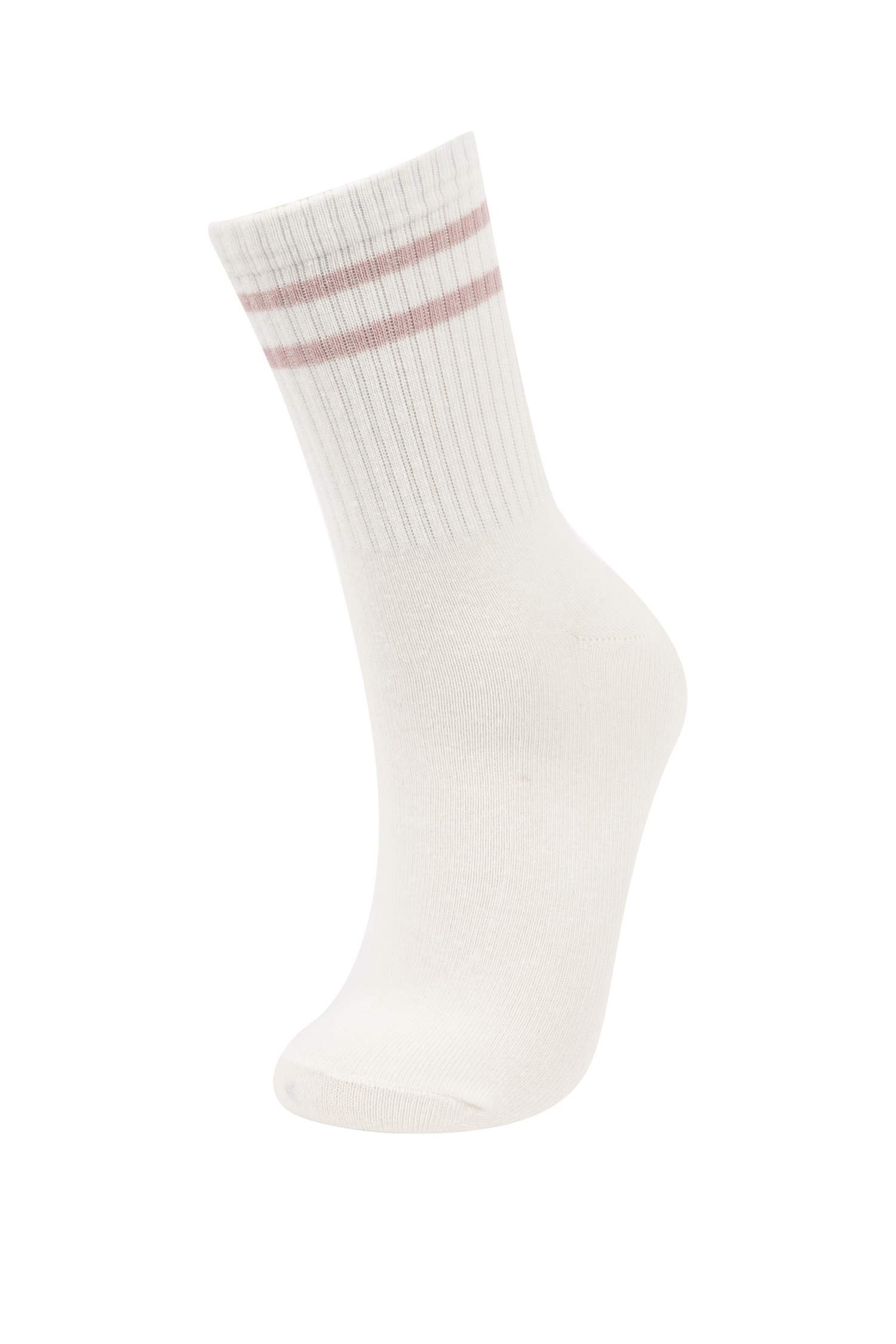 Woman 3 Piece Cotton Long Socks