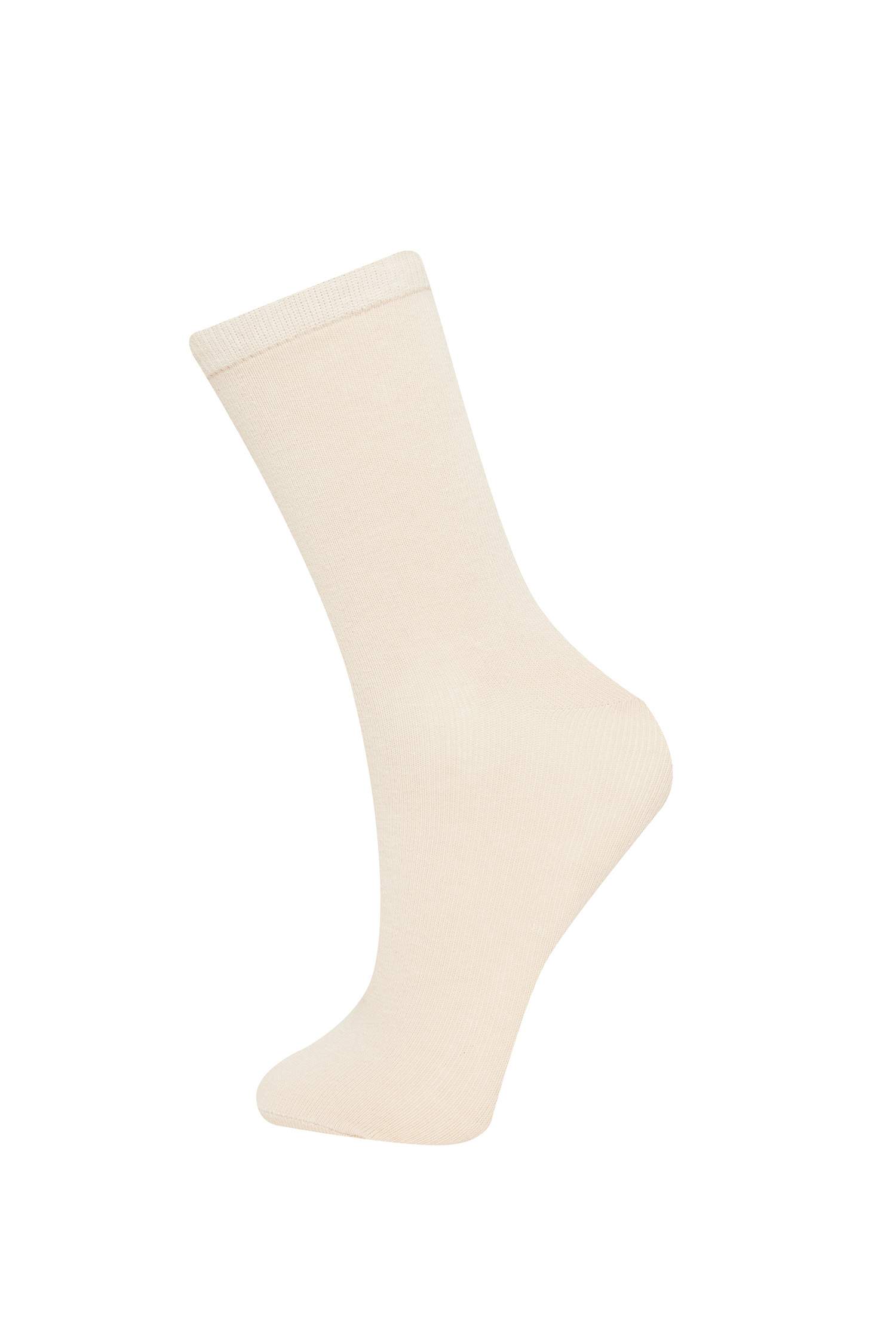 Kadın 5'li Pamuklu Uzun Çorap