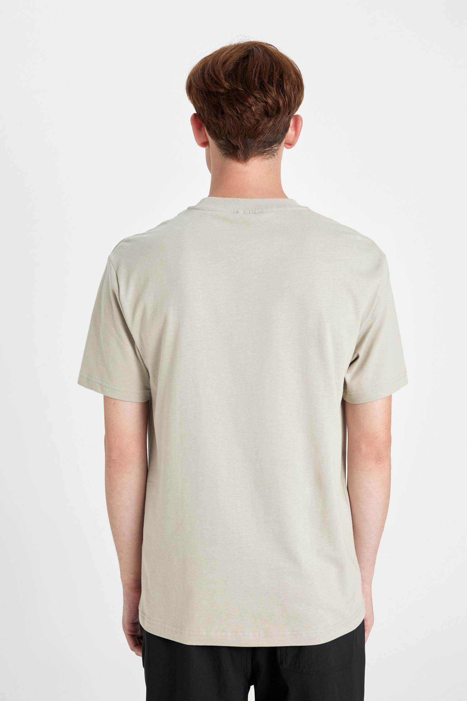 %100 Pamuk Rick and Morty Regular Fit Bisiklet Yaka Kısa Kollu Tişört