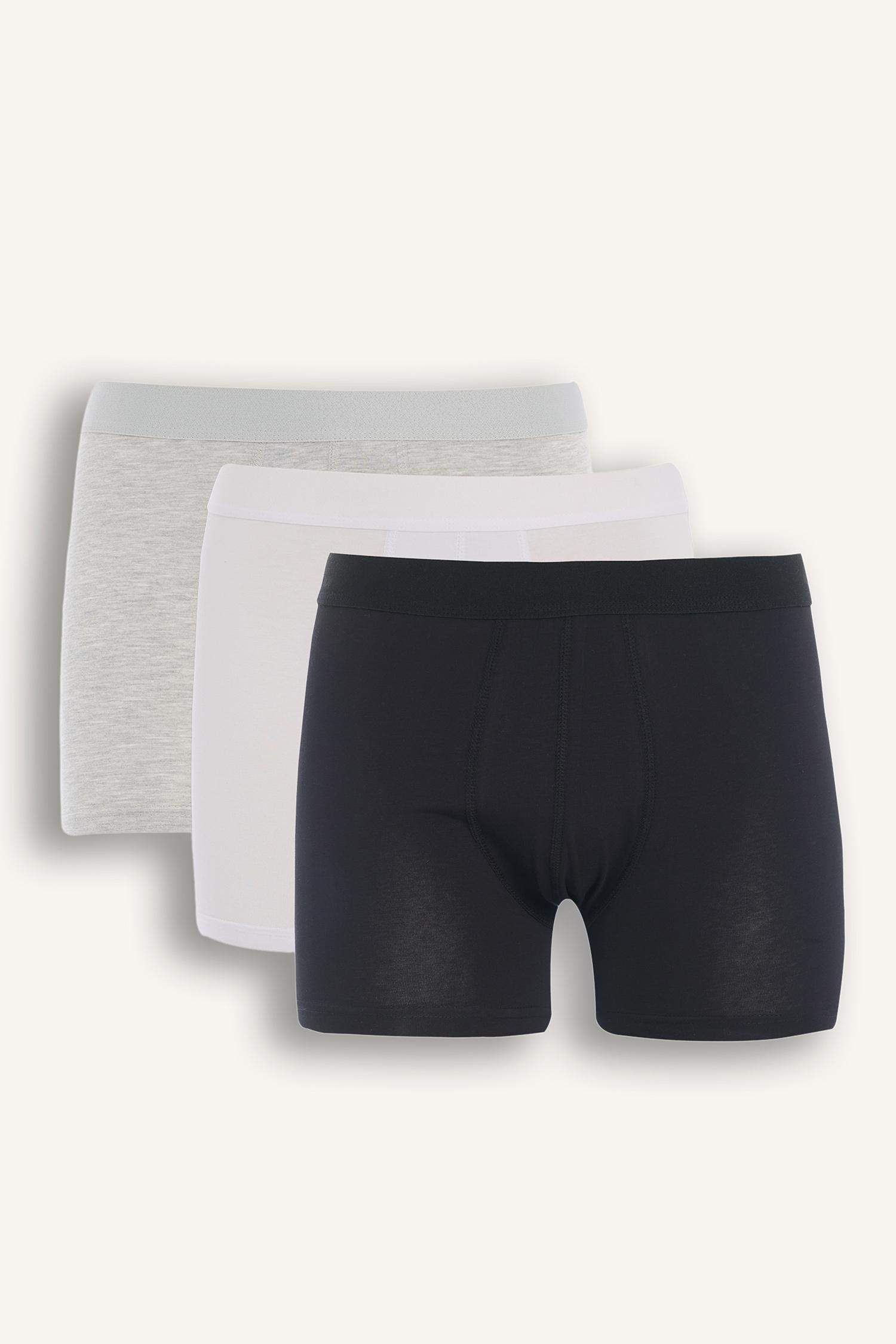 Long Fit 3 Piece Boxers