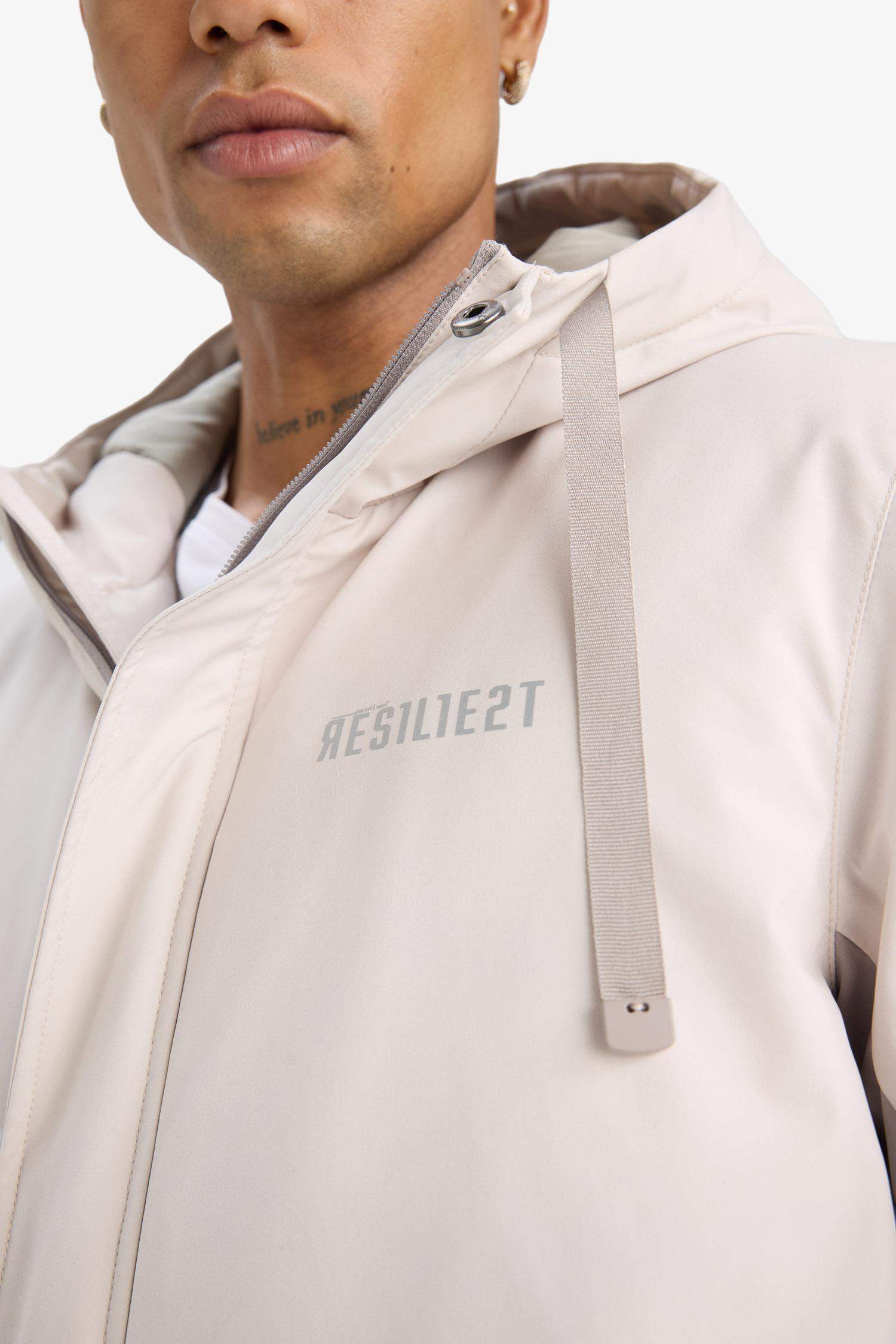 Regular Fit Hooded Jacket