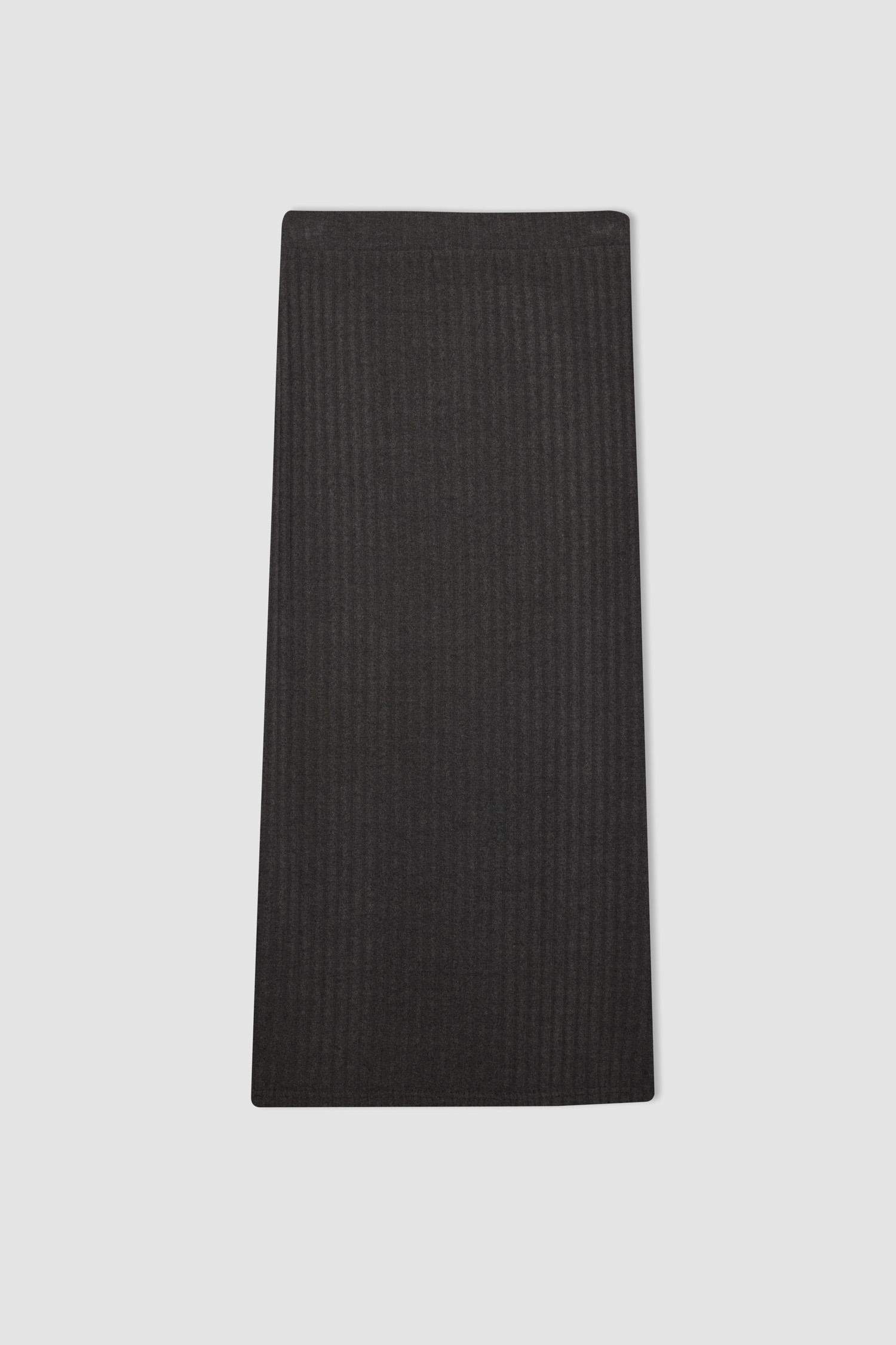 қалам белдемше орташа ұзындық Трикотаж юбка