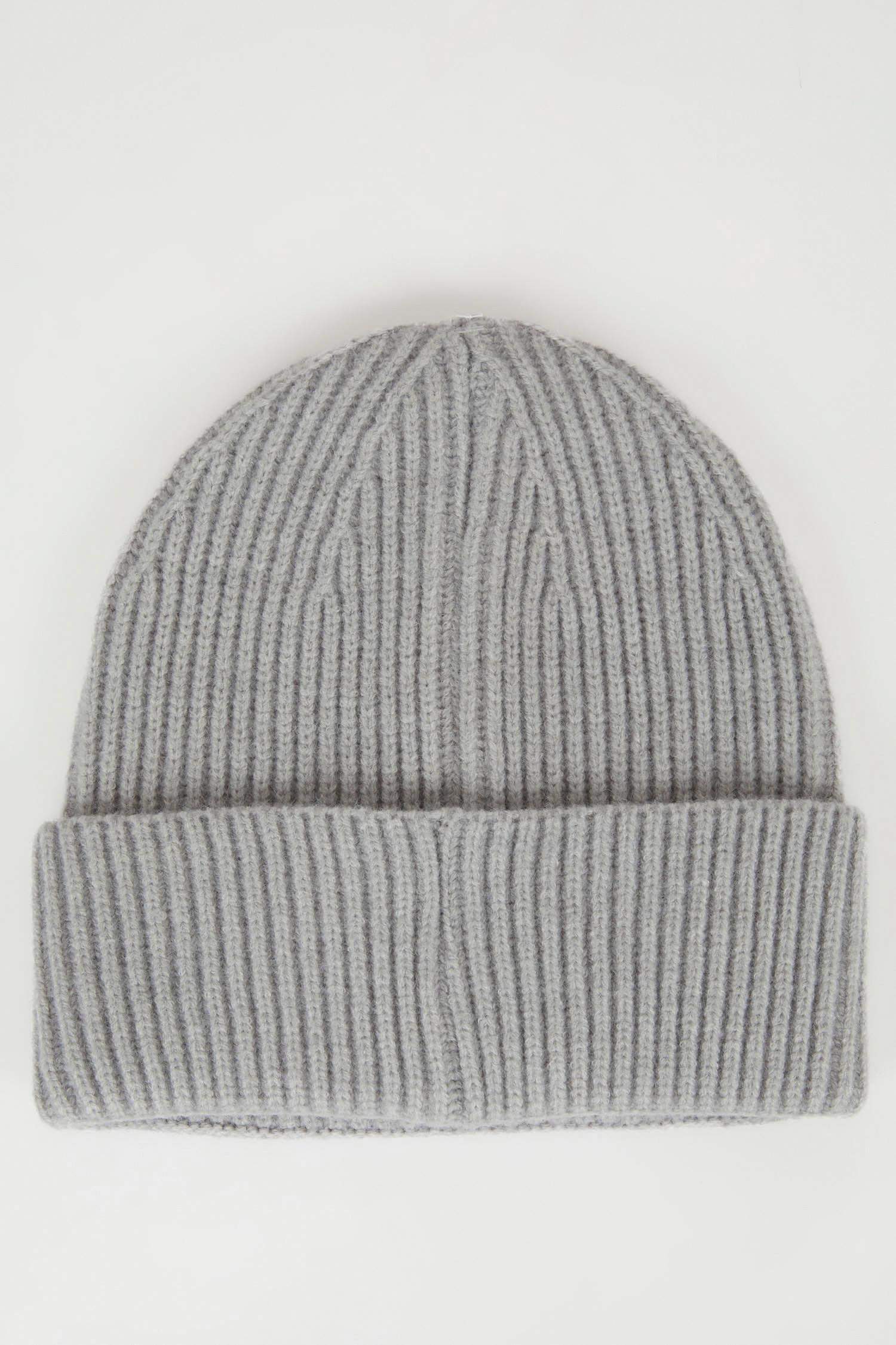 Kadın Baskılı Örgü Bere