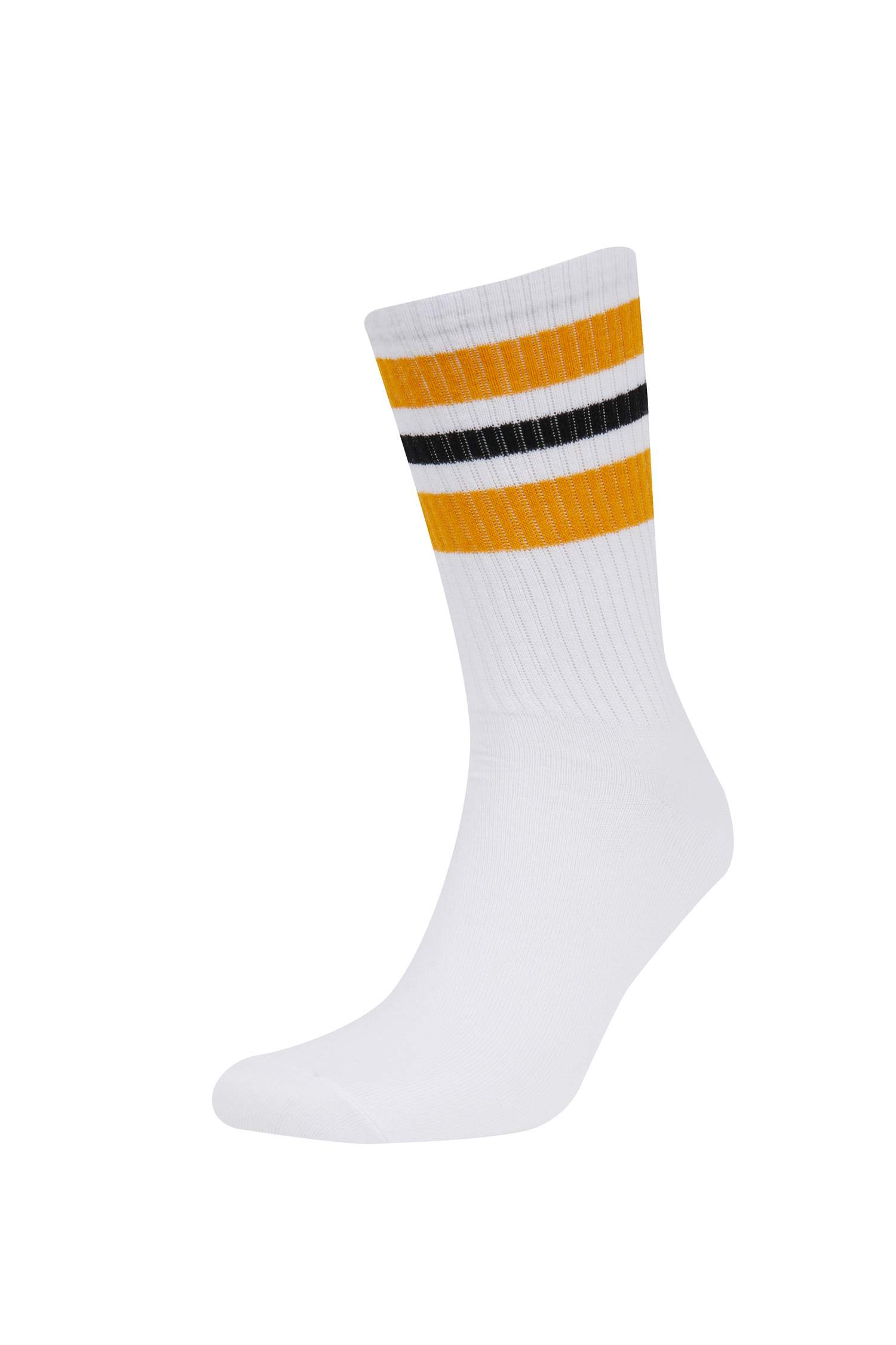 جوارب طويلة قطن من 3 قطع