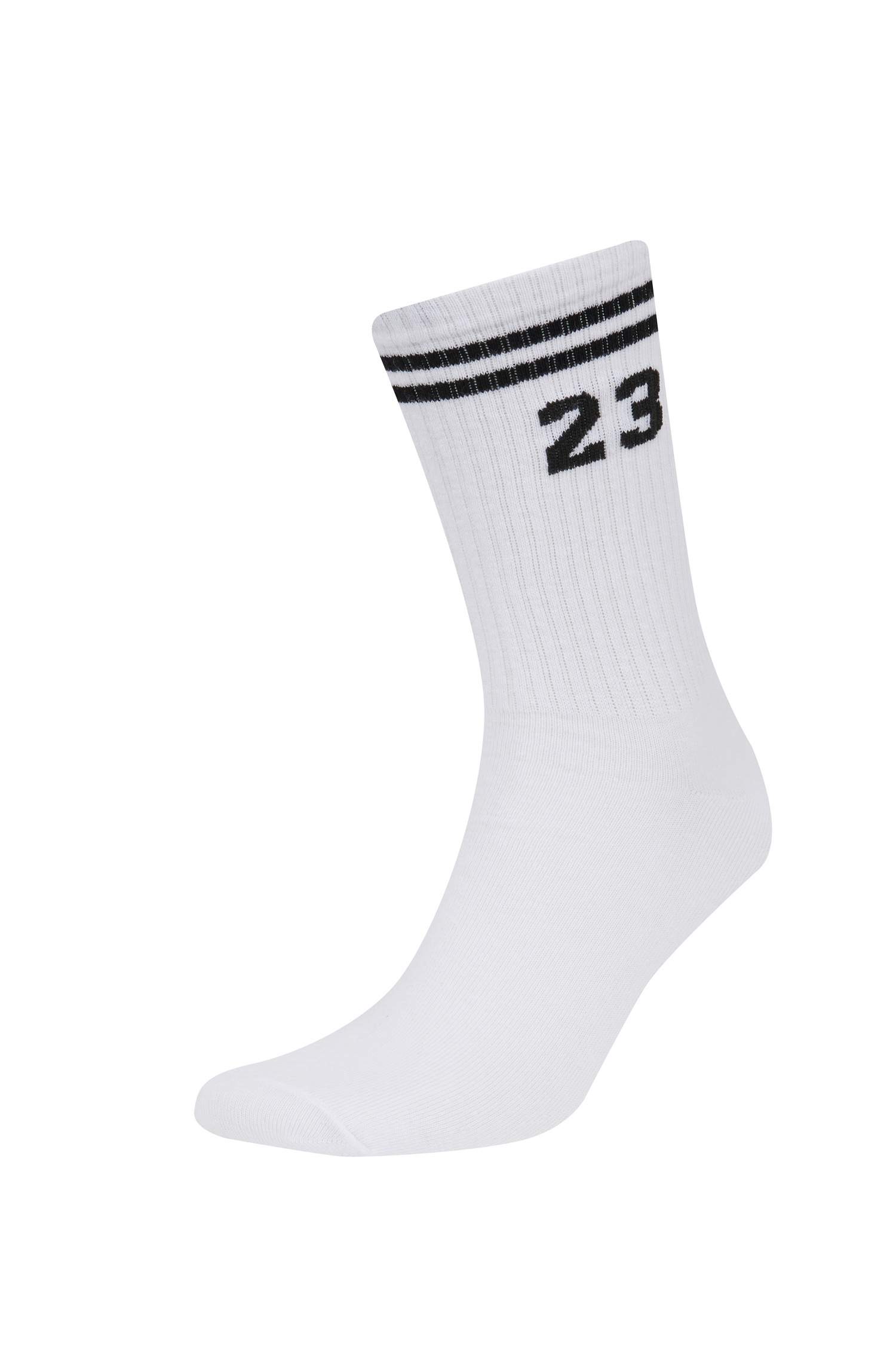 Boy 5 Piece Cotton Long Socks