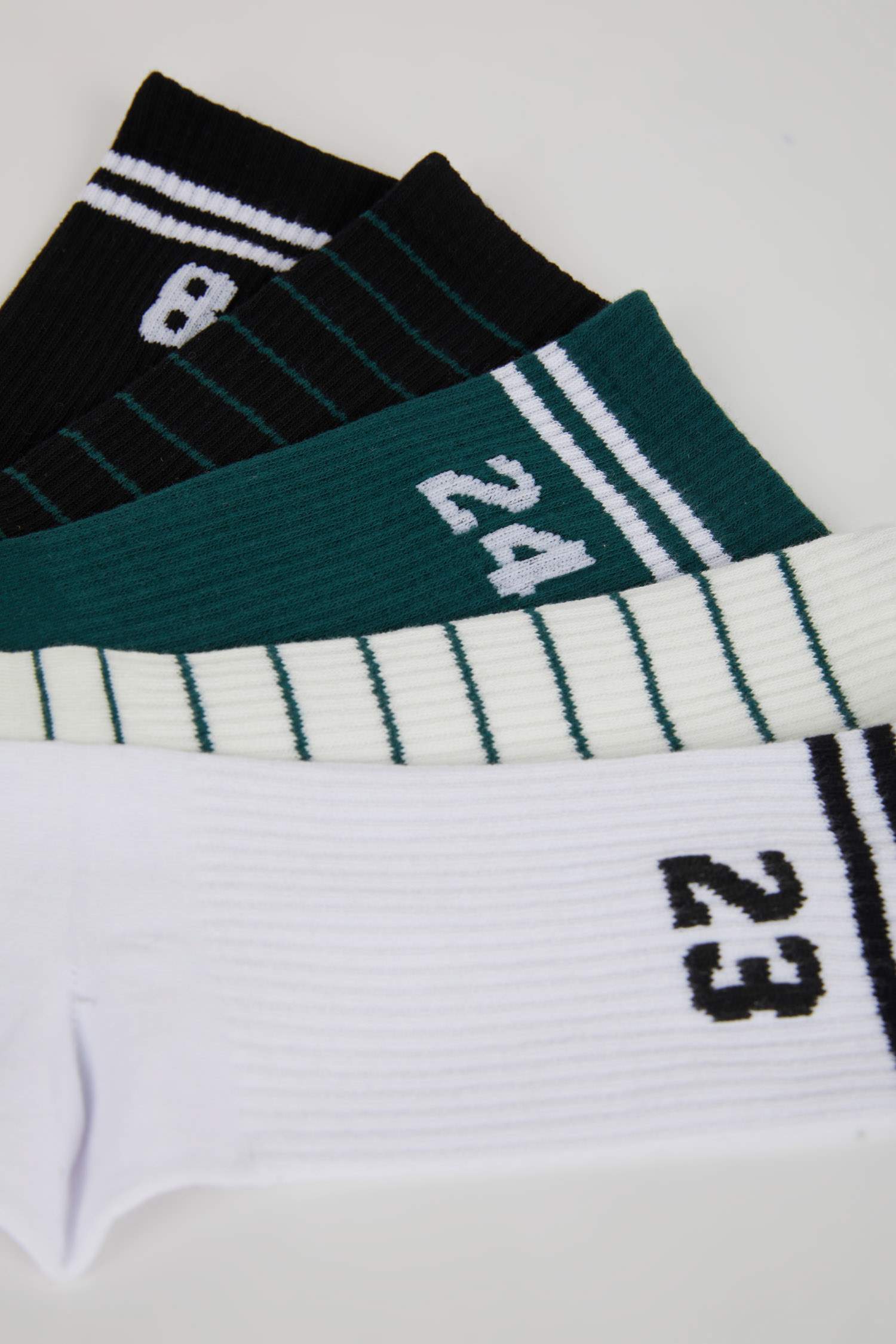 Boy 5 Piece Cotton Long Socks