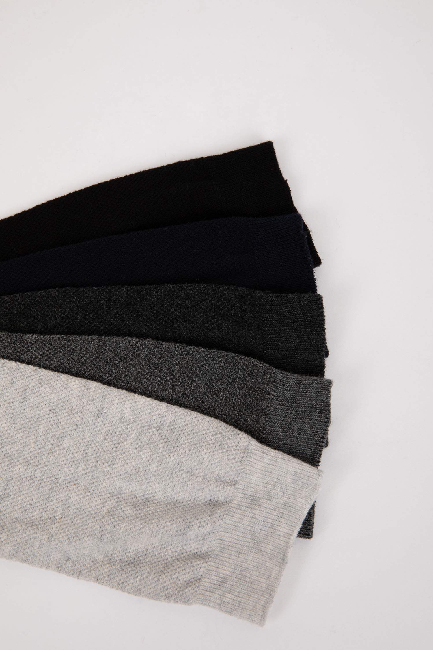 Erkek Rahat Lastikli 5'li Pamuklu Uzun Çorap