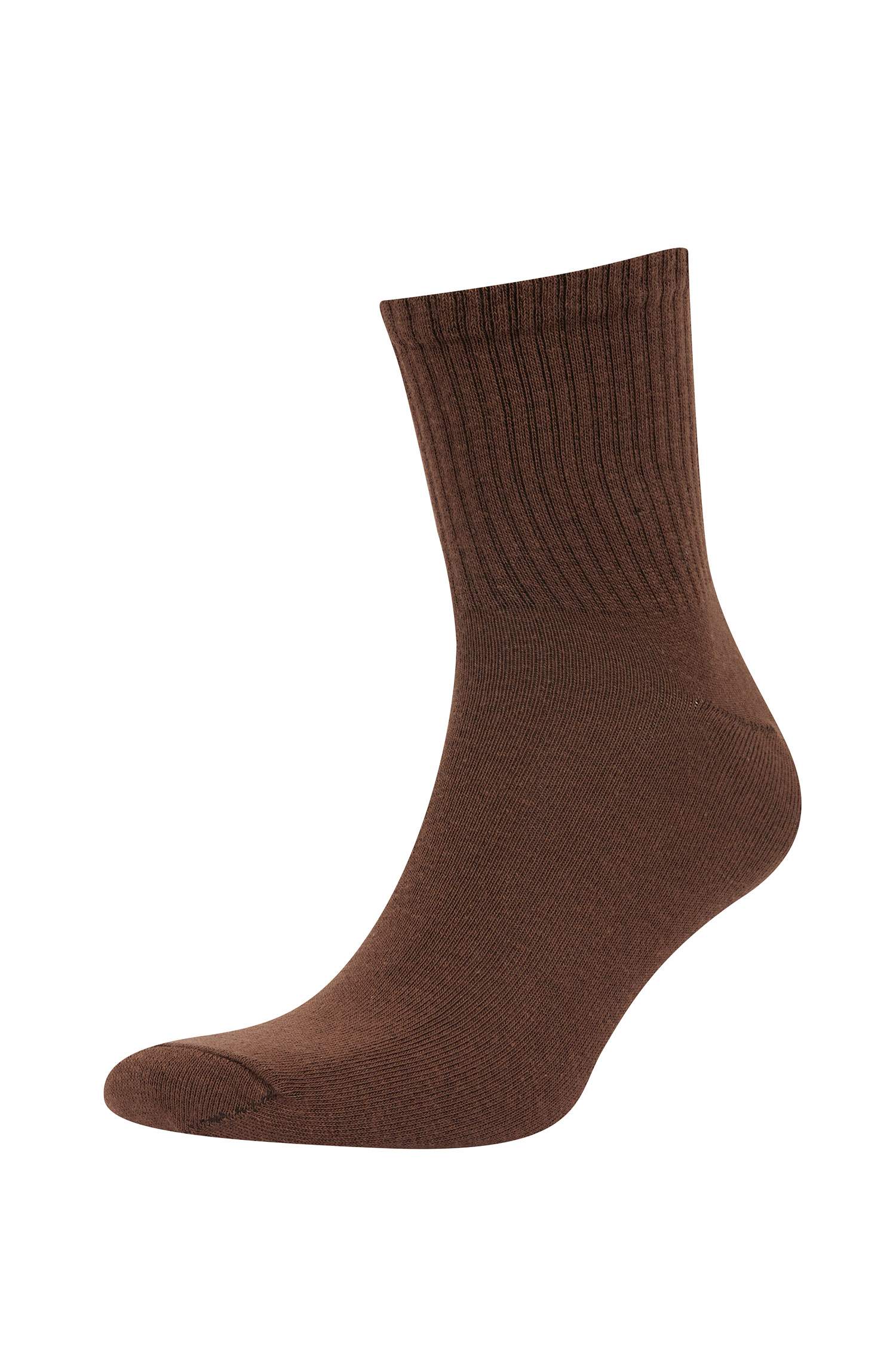 Erkek Rahat Lastikli 5'li Pamuklu Soket Çorap