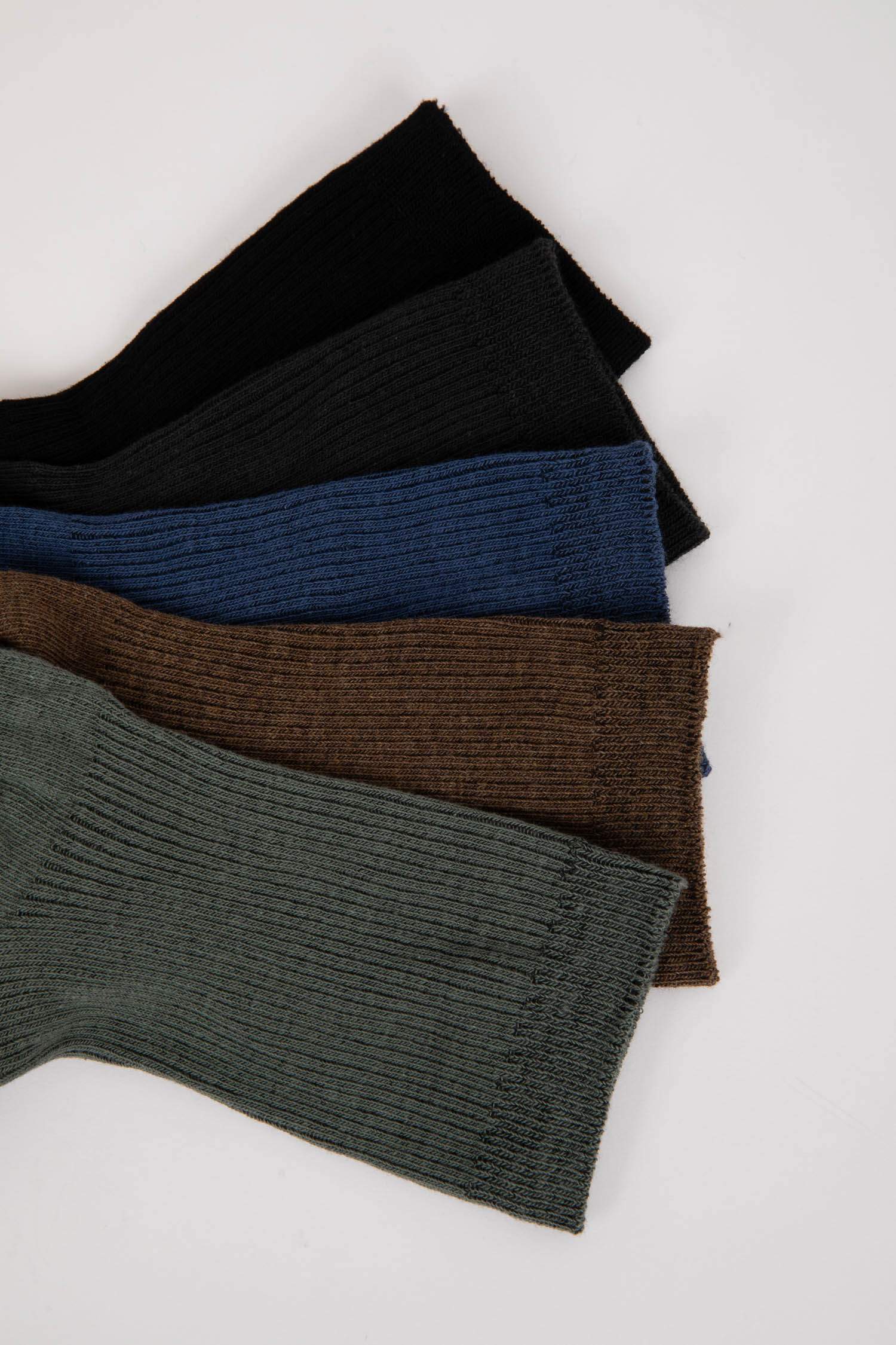 جوارب قصيرة قطن رجالي - 5 قطع