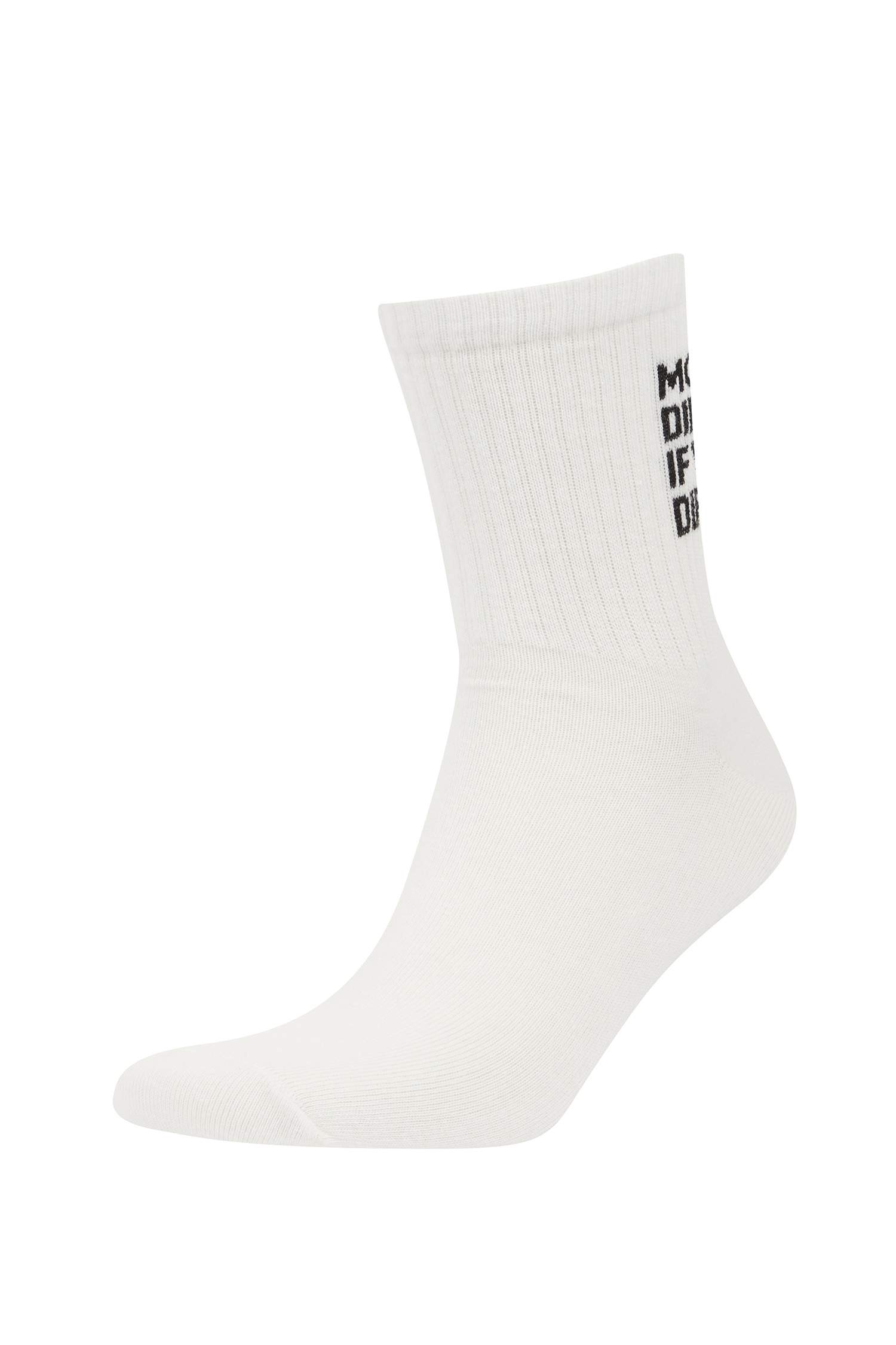 Erkek Rahat Lastikli 3'lü Pamuklu Soket Çorap