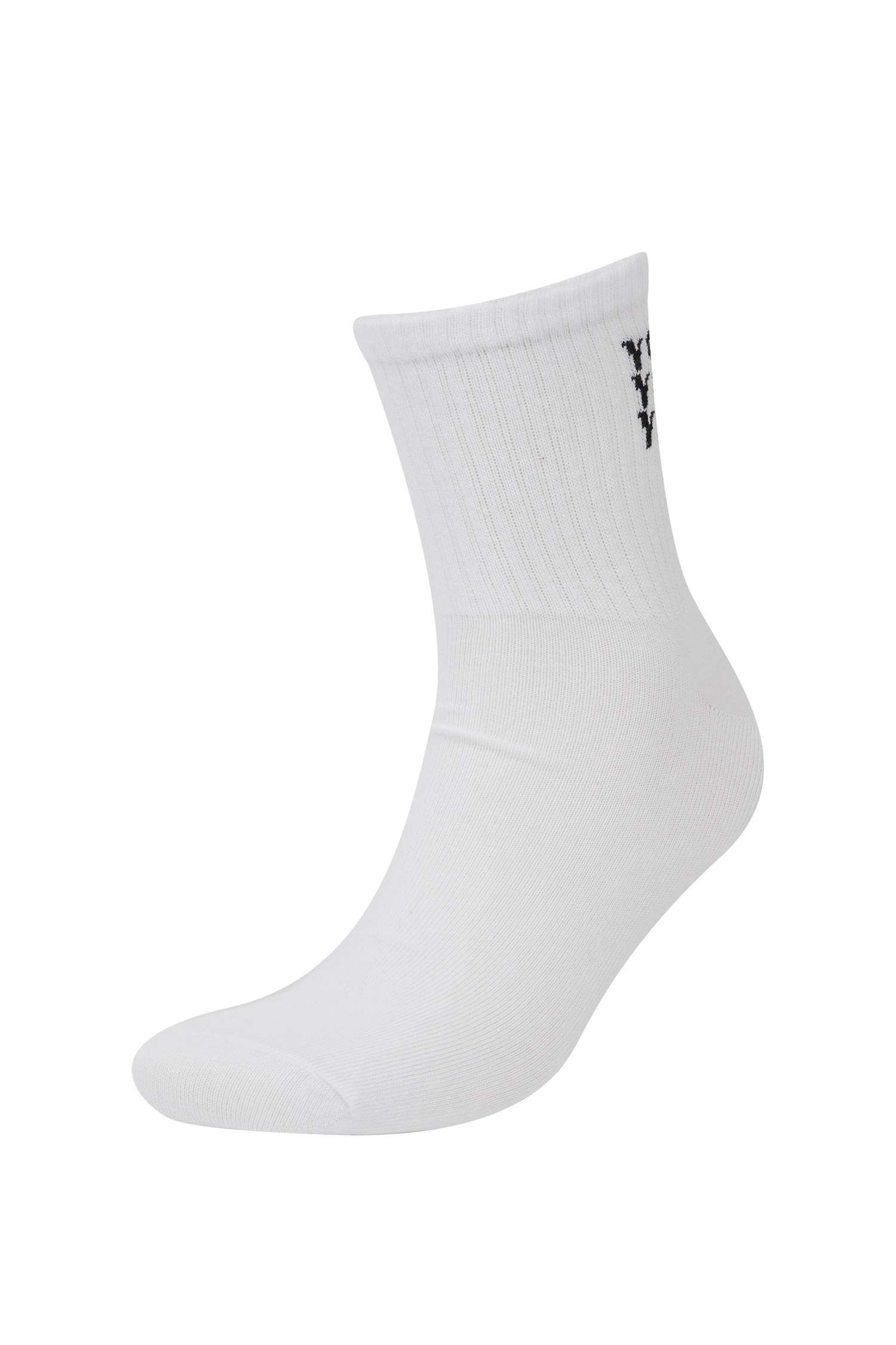 Erkek Rahat Lastikli 3'lü Pamuklu Soket Çorap