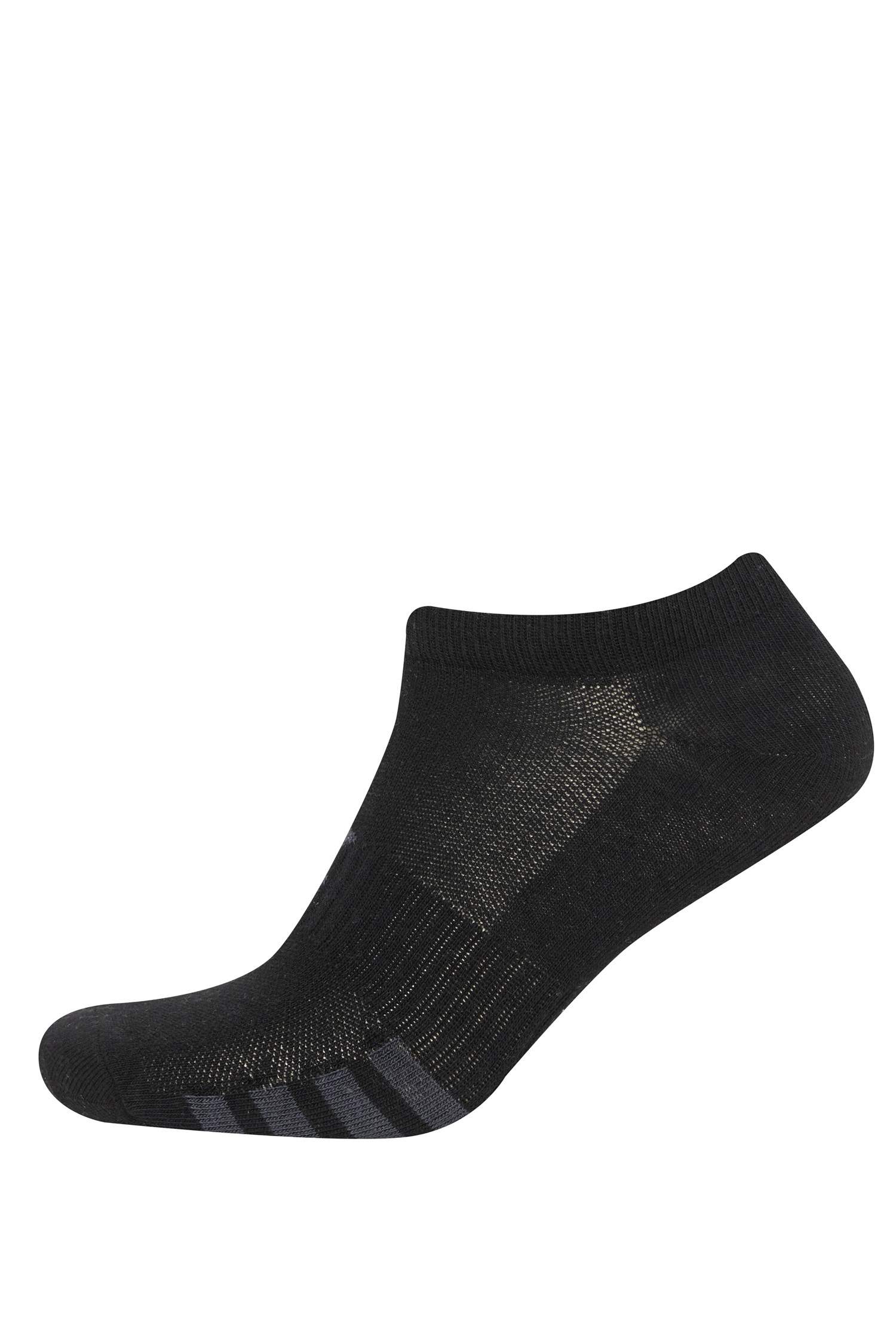 Erkek 3'lü Pamuklu Kısa Spor Çorap