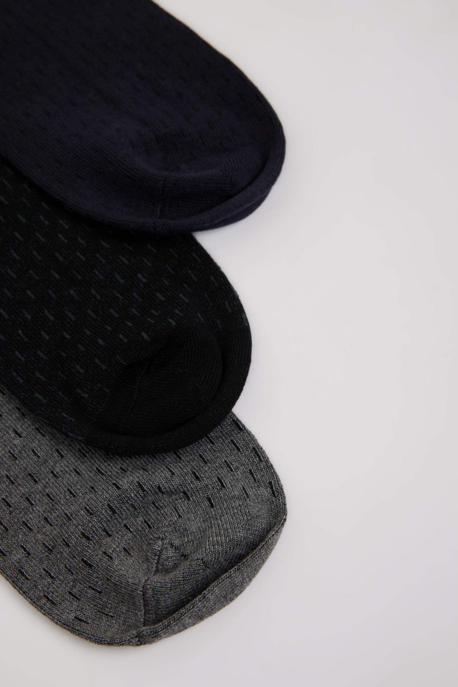 شرابات قصيرة رجالي بامبو - 3 قطع