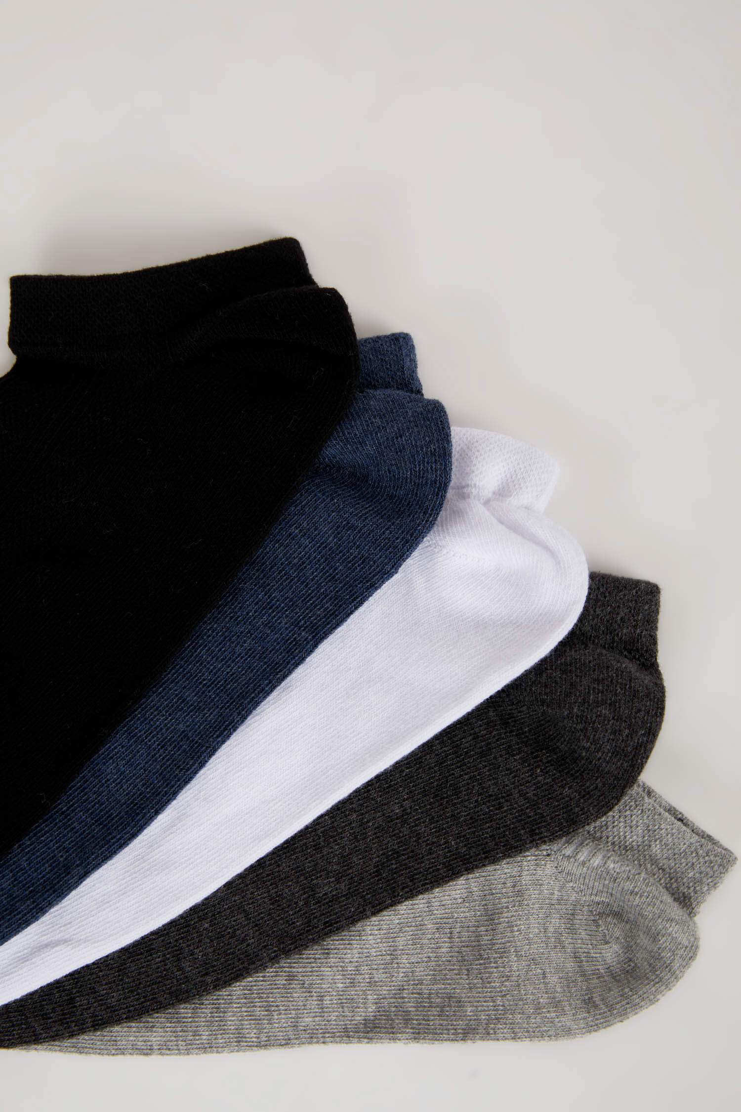 جوارب قصيرة قطن ولادي - 5 قطع