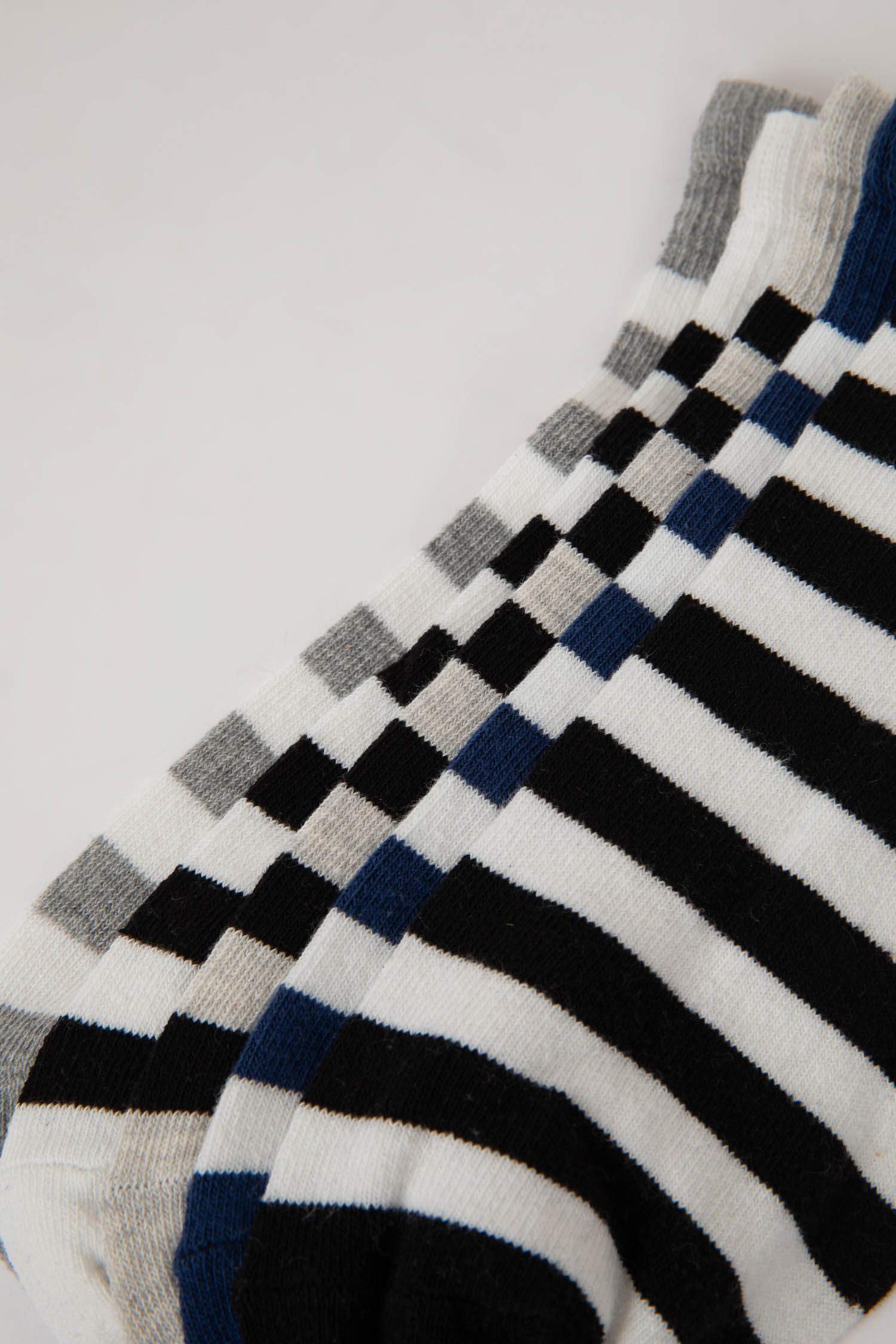 Boy 5 Piece Cotton Ankle Socks