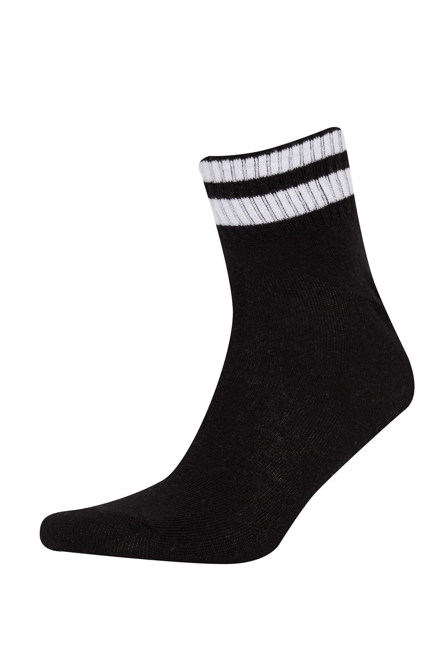 Erkek 3'lü Pamuklu Patik Çorap