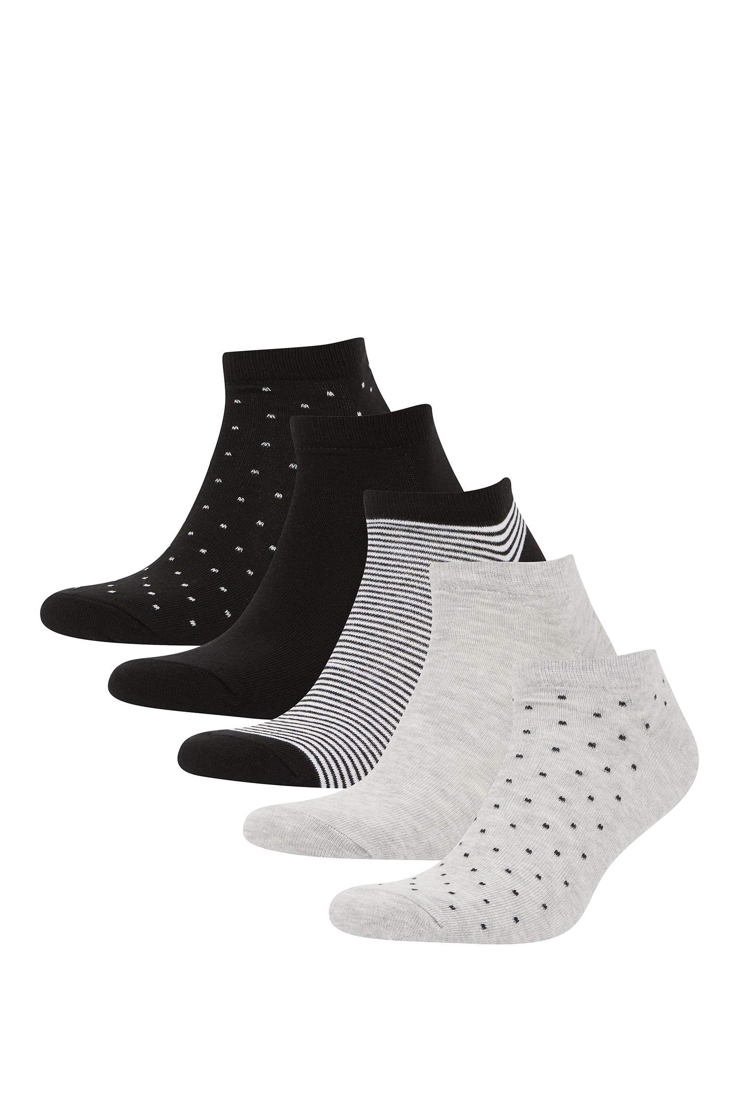 Man 5 Piece Short Socks