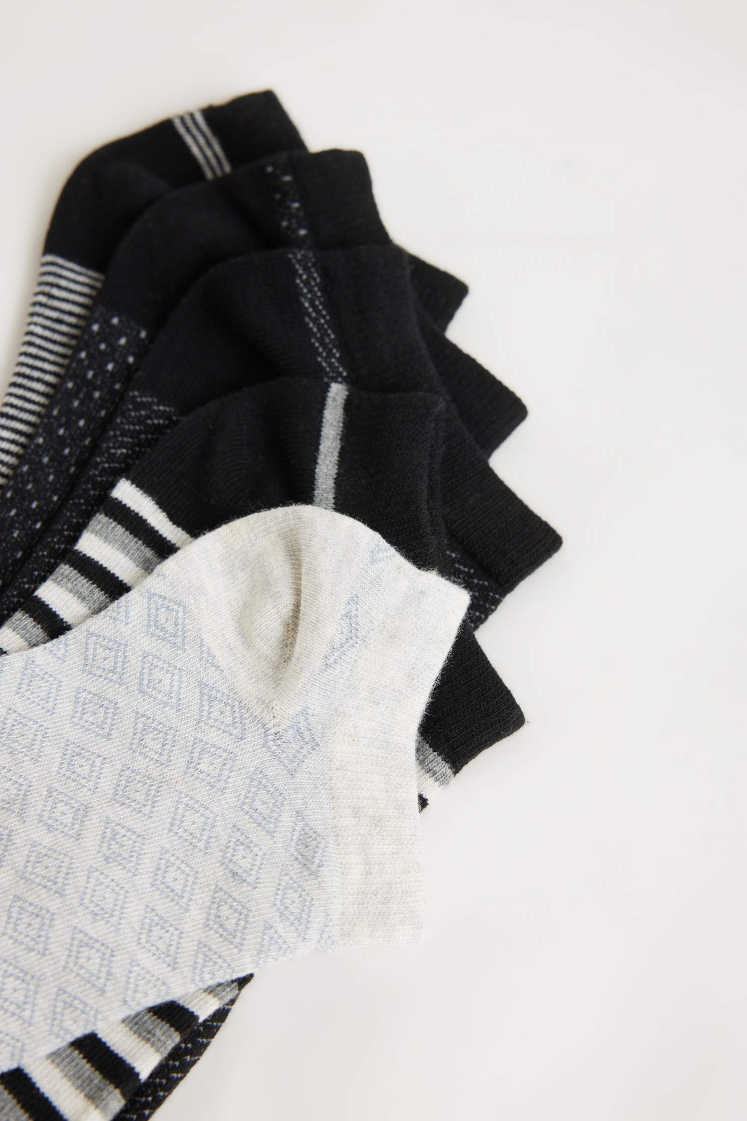 Короткие носки из хлопка для мужчин, 5 пар