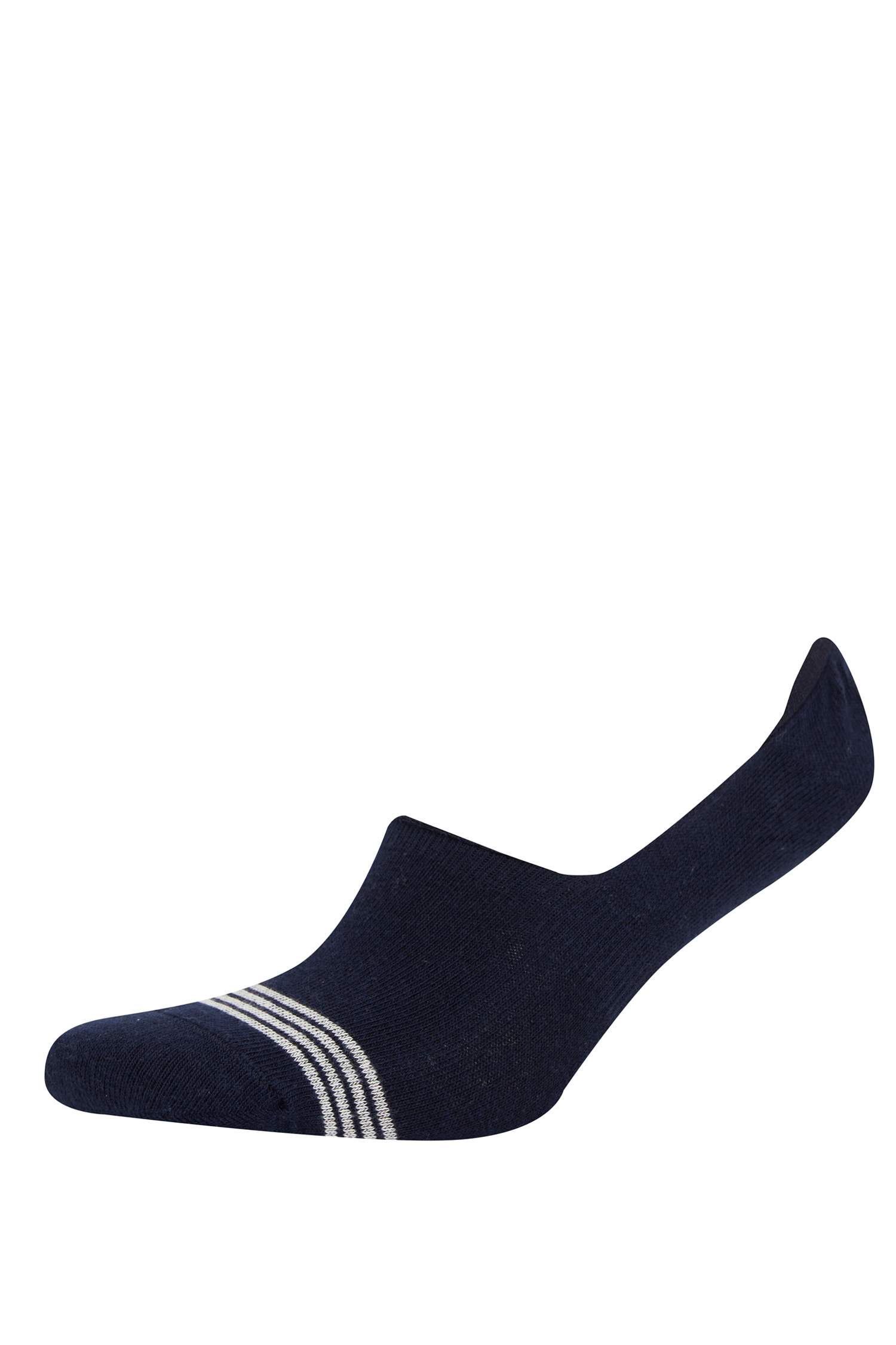 Erkek 3'lü Pamuklu Babet Çorap