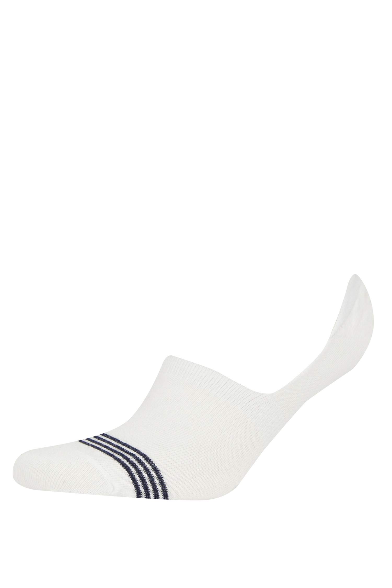 Erkek 3'lü Pamuklu Babet Çorap