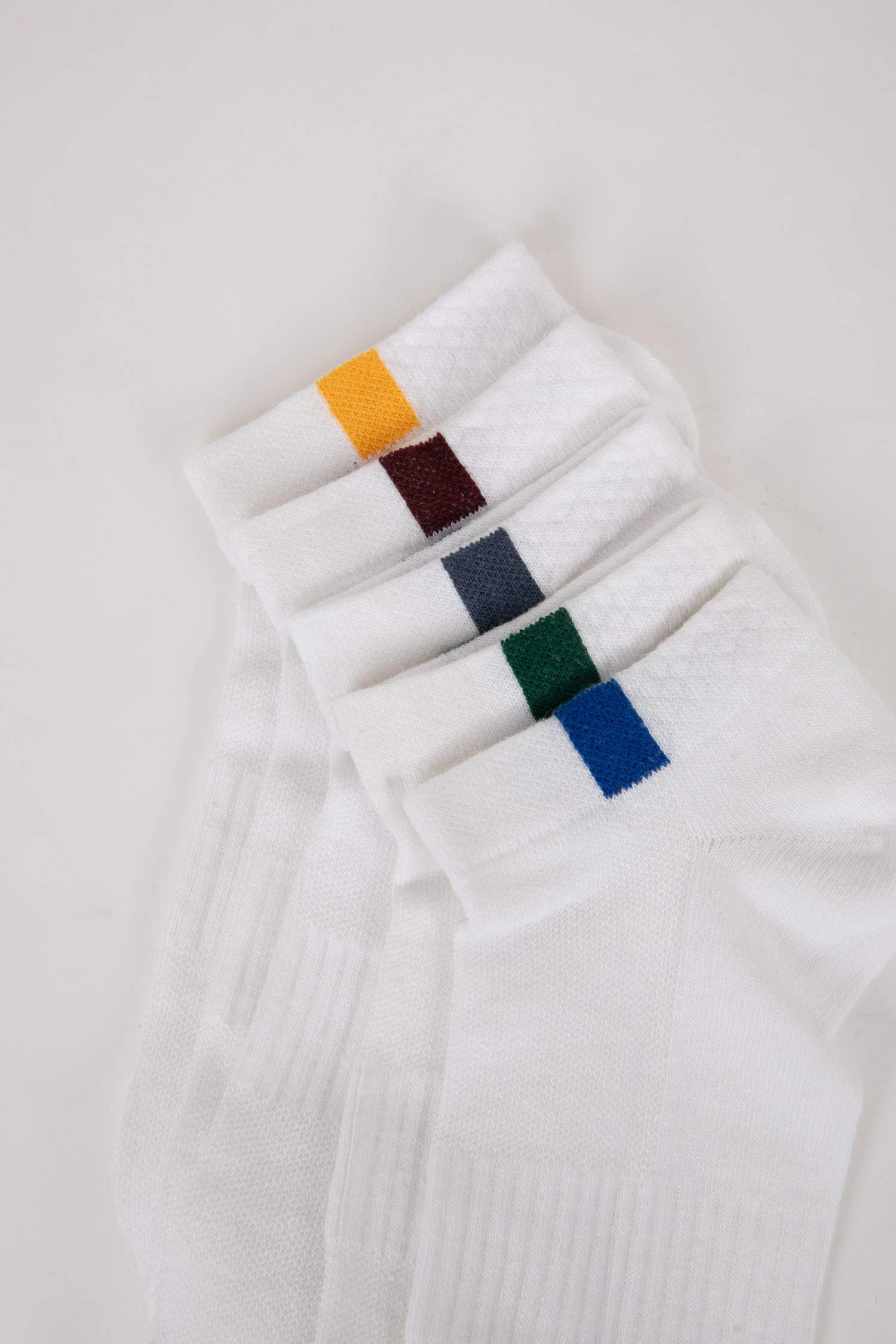 جوارب قصيرة قطن ولادي - 5 قطع