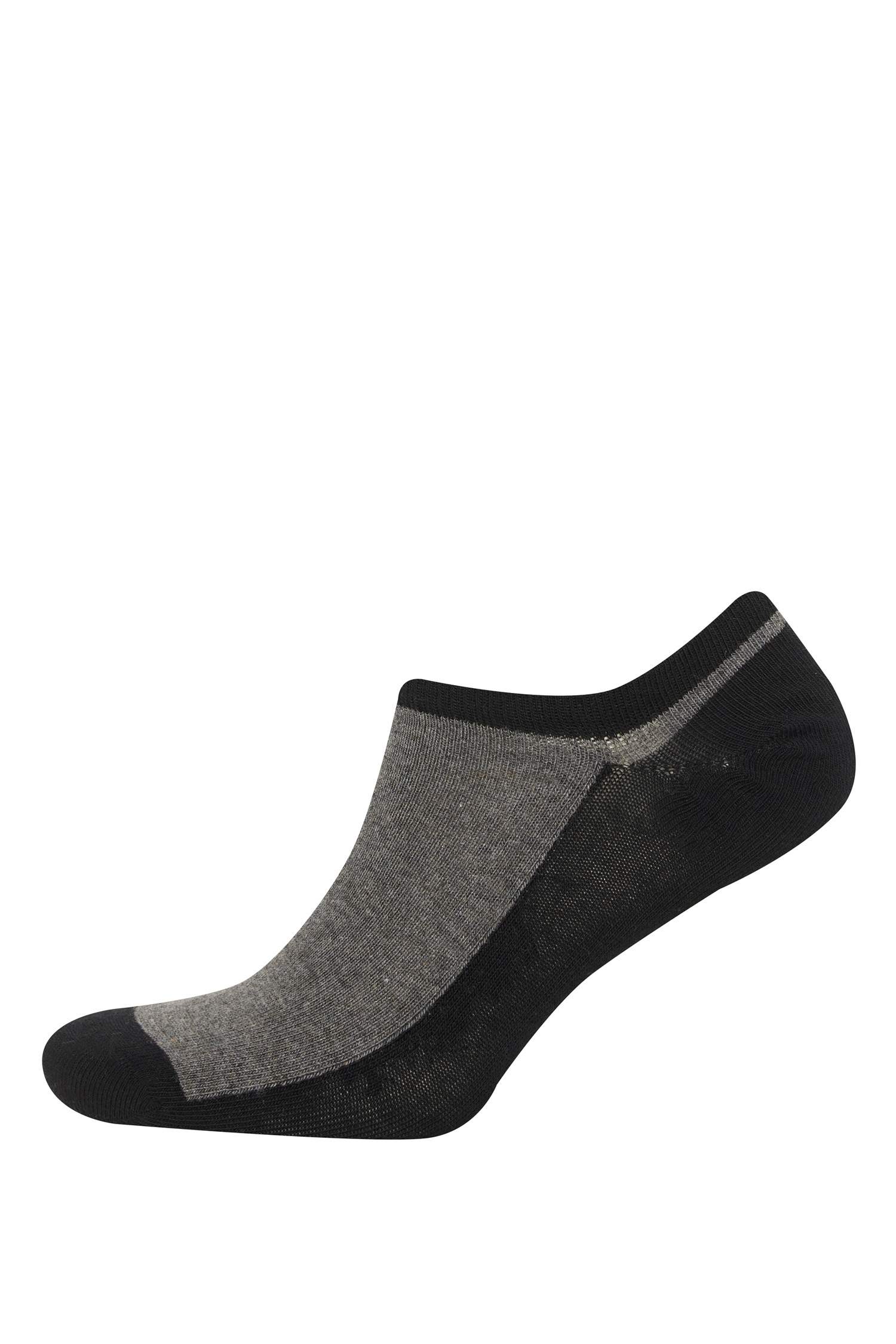 Erkek Görünmez 5'li Pamuklu Sneaker Çorap