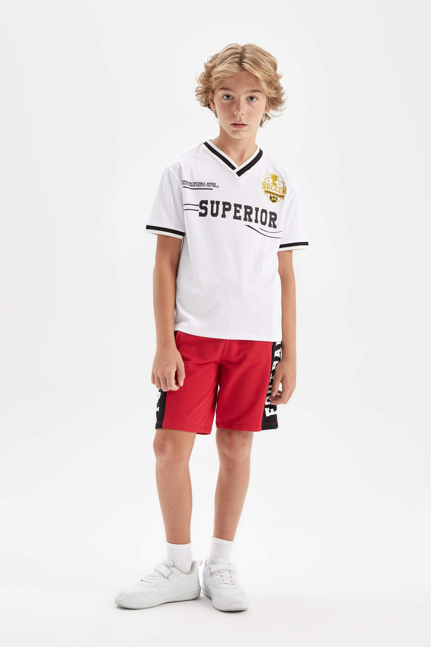 Erkek Çocuk Baskılı Şort