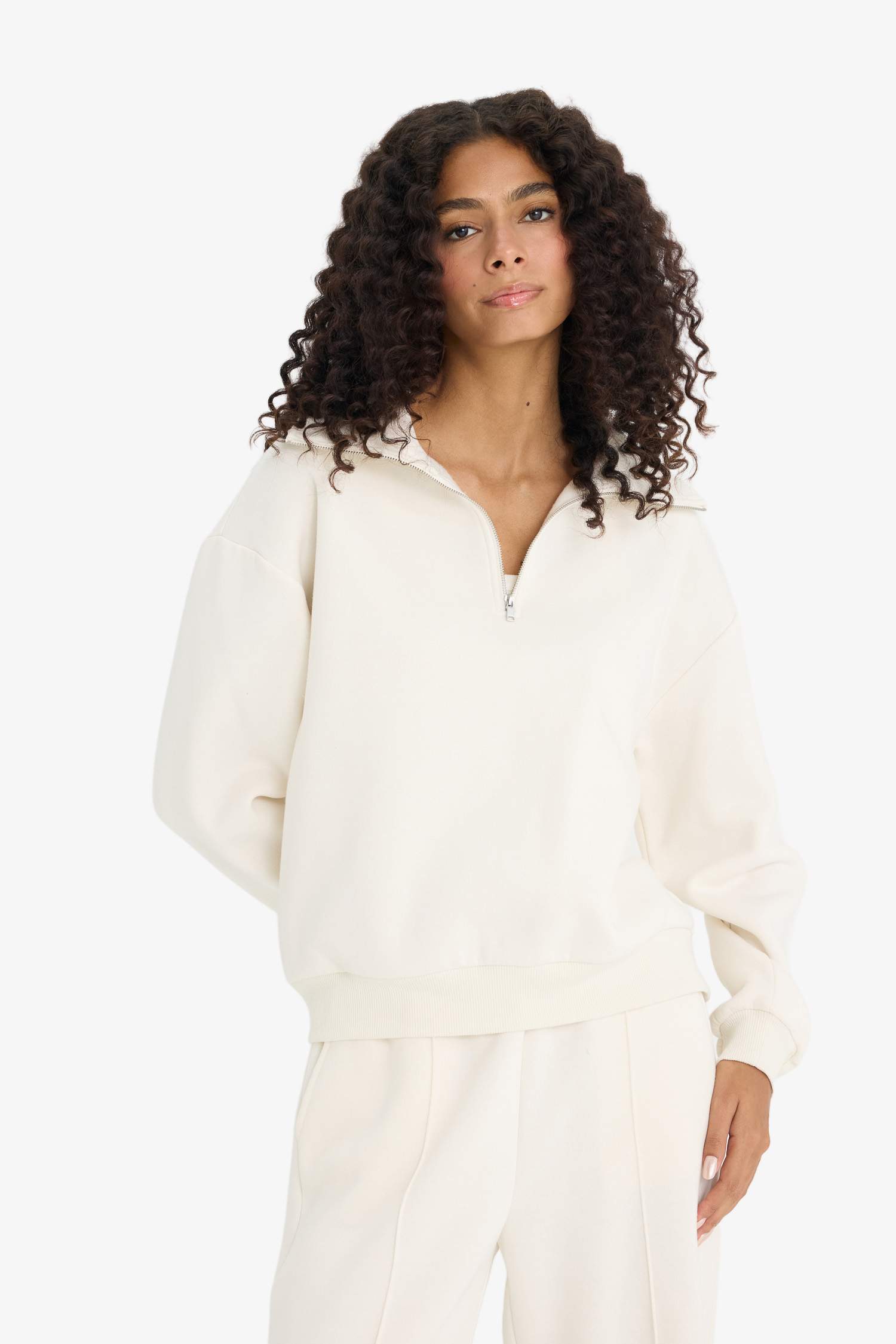 Regular Fit Long Sleeve Sweatshirt