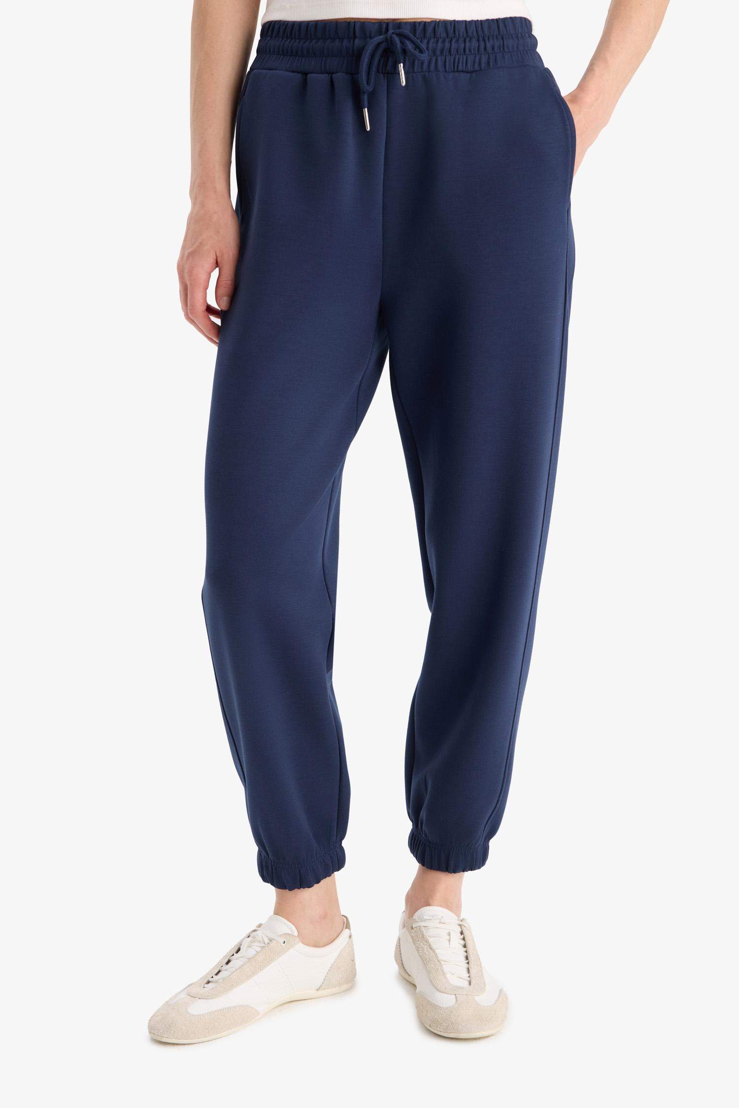 Jogger Standard Fit Scuba Fabric Trousers