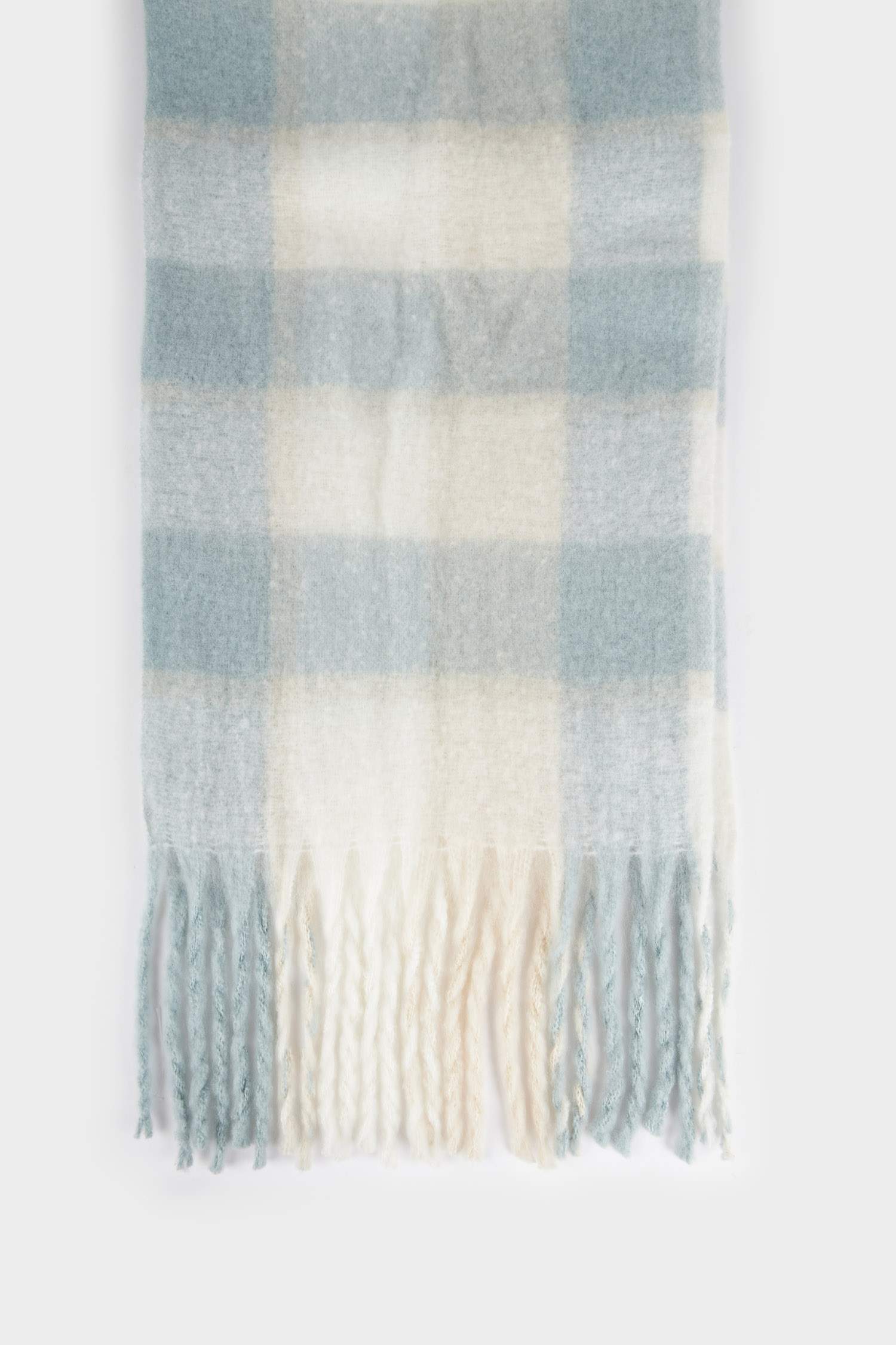 Woman Plaid Scarf