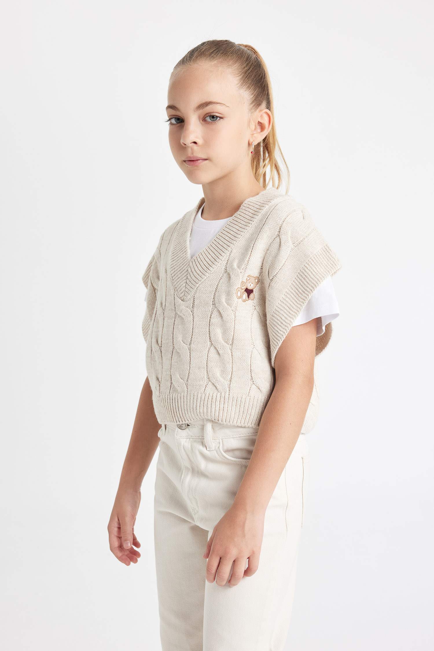 يلك صوف بناتي اوفر سايز