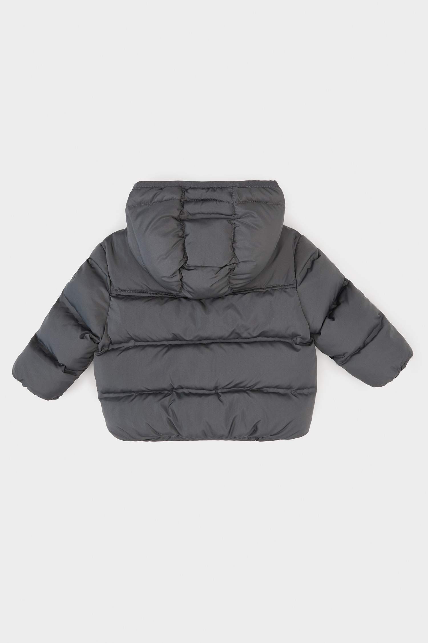 Baby Boy Hooded Zippered Puffer Jacket