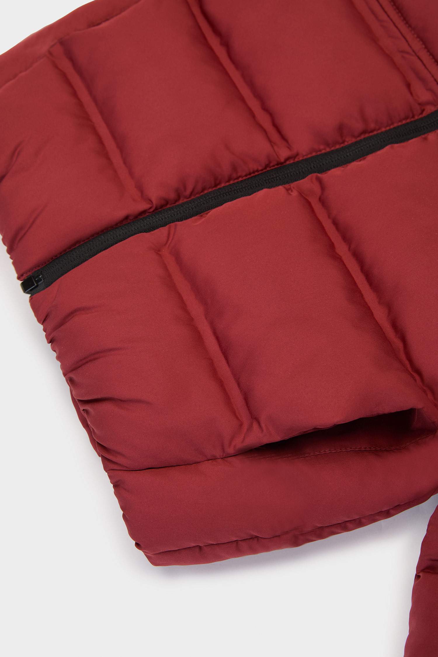 Baby Boy Zipper Hooded Puffer Jacket