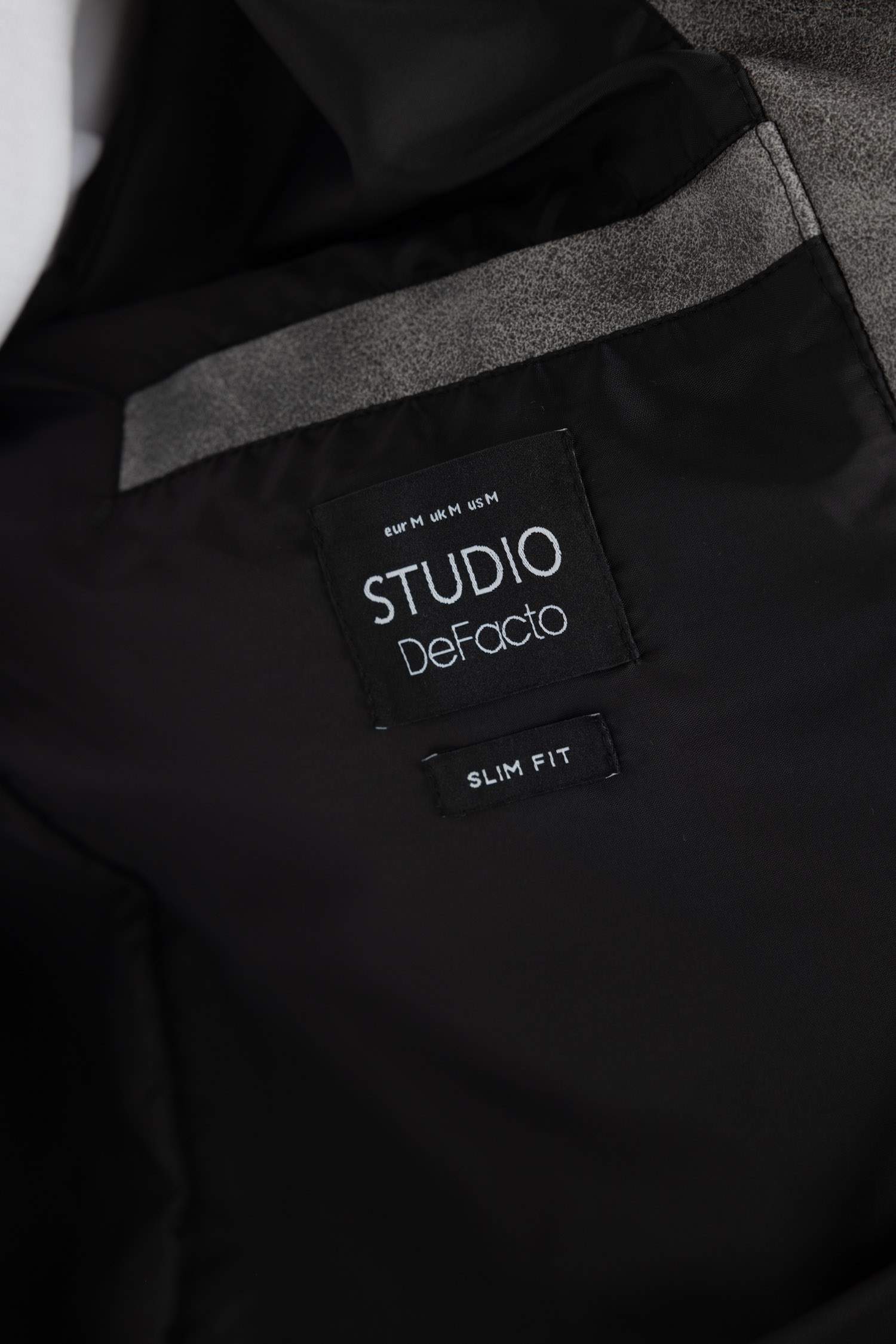 Su İtici Slim Fit Dar Kesim Kolej Yaka Fermuarlı Cepli Astarlı Suni Deri Mevsimlik Hafif Mont Ceket