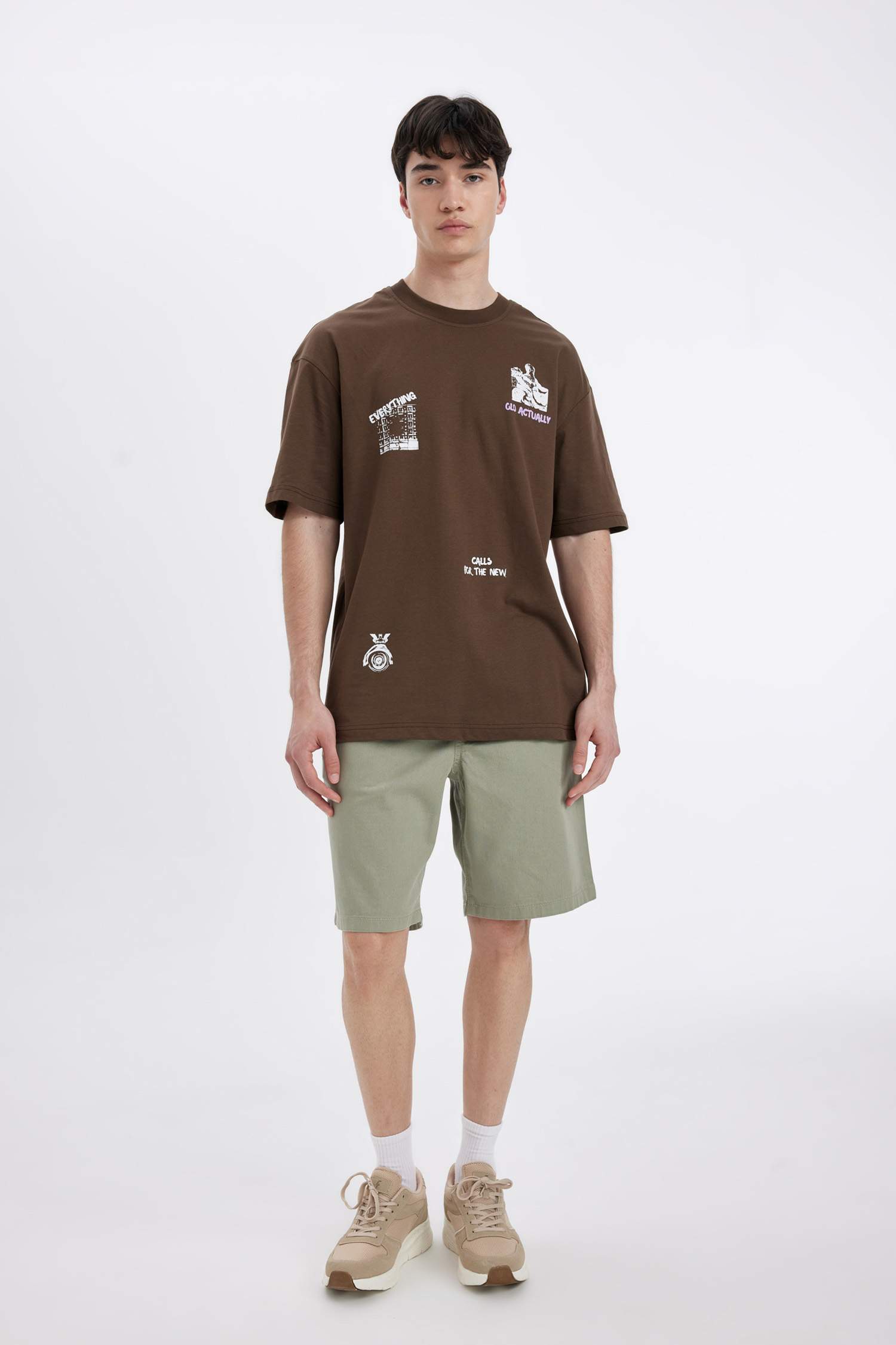 Short à coupe régulière