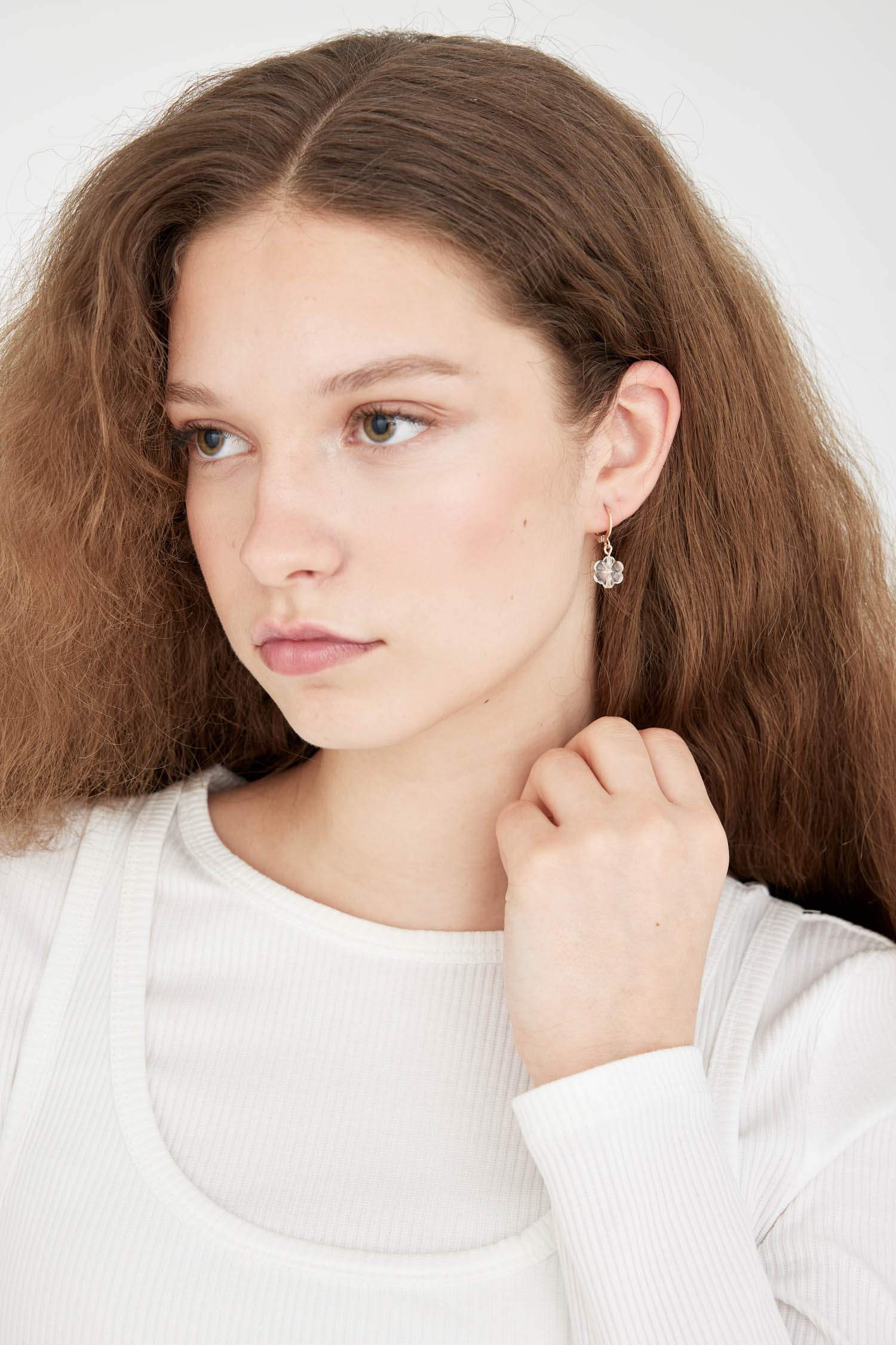 حلق حريمي ذهبي - 6 قطع